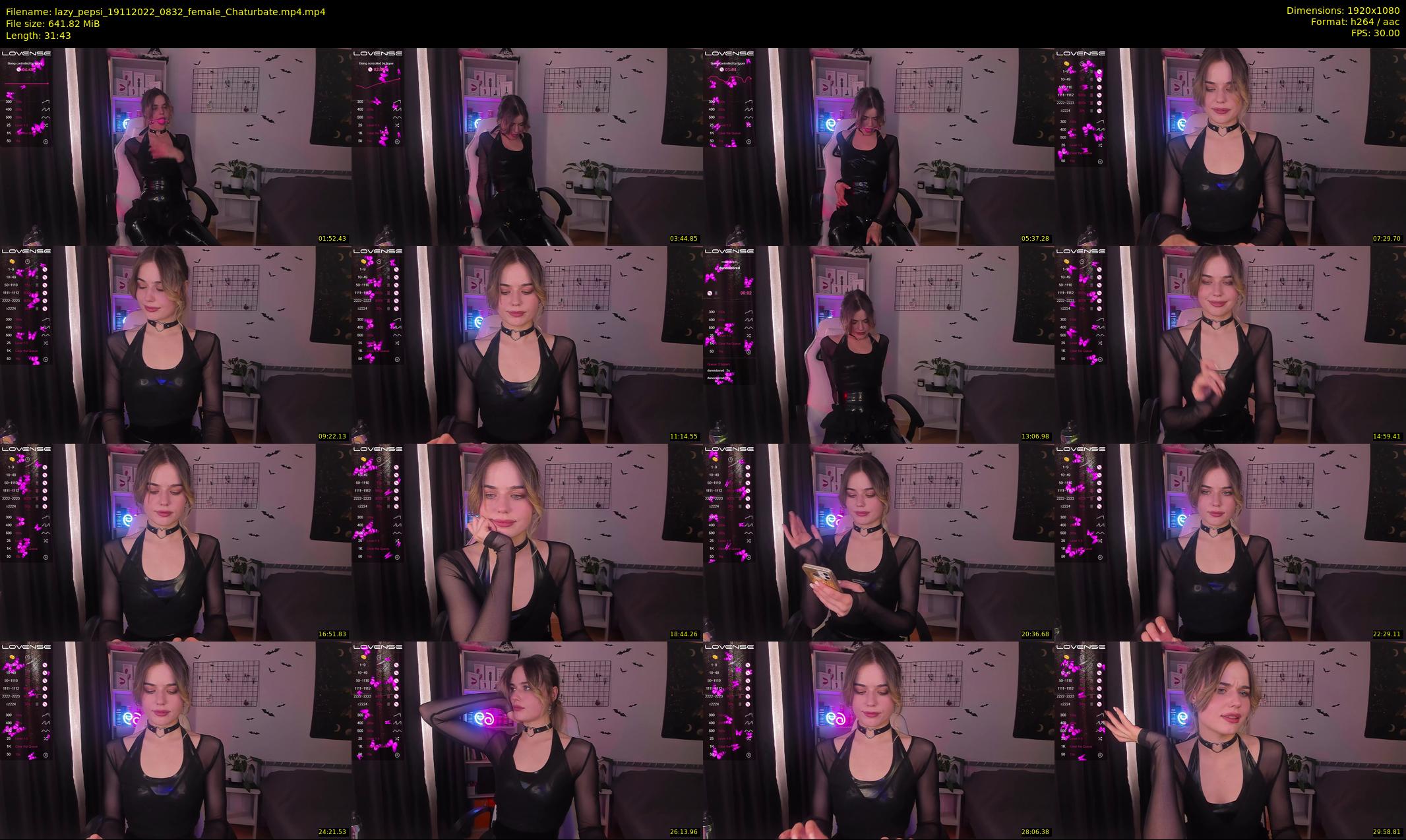lazy_pepsi — 32 minute Chaturbate female cam show recording, 1080p, Nov 19, 2022
