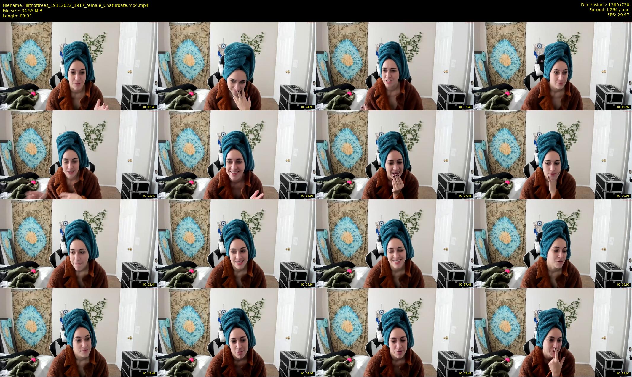 lilithoftrees — 4 minute Chaturbate female cam show recording, 720p, Nov 19, 2022