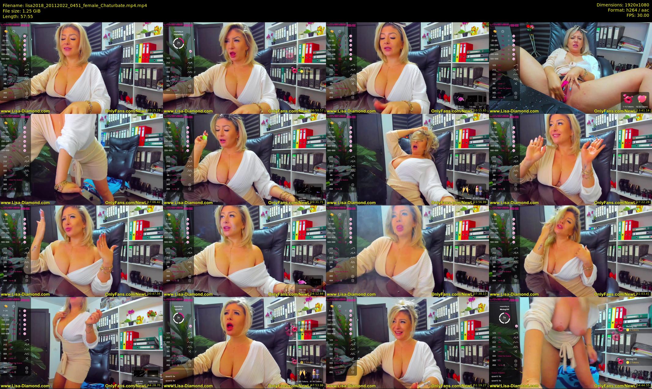 lisa2018 — 58 minute Chaturbate female cam show recording, 1080p, Nov 20, 2022