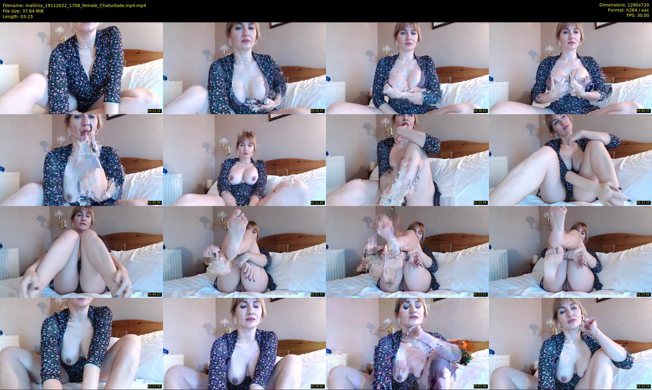 mallinia — 4 minute Chaturbate female cam show recording, 720p, Nov 19, 2022
