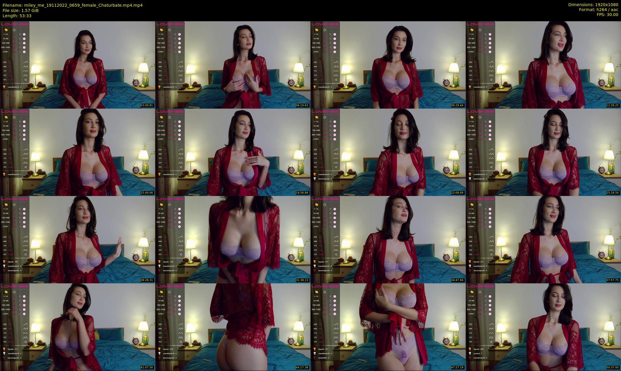 miley_me — 54 minute Chaturbate female cam show recording, 1080p, Nov 19, 2022