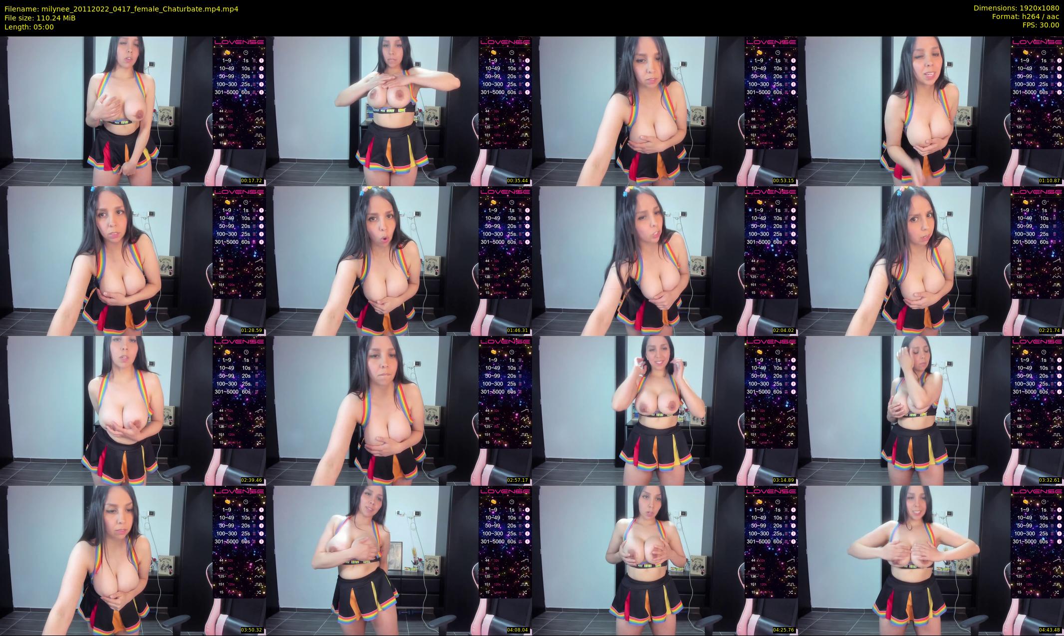 milynee — 5 minute Chaturbate female cam show recording, 1080p, Nov 20, 2022