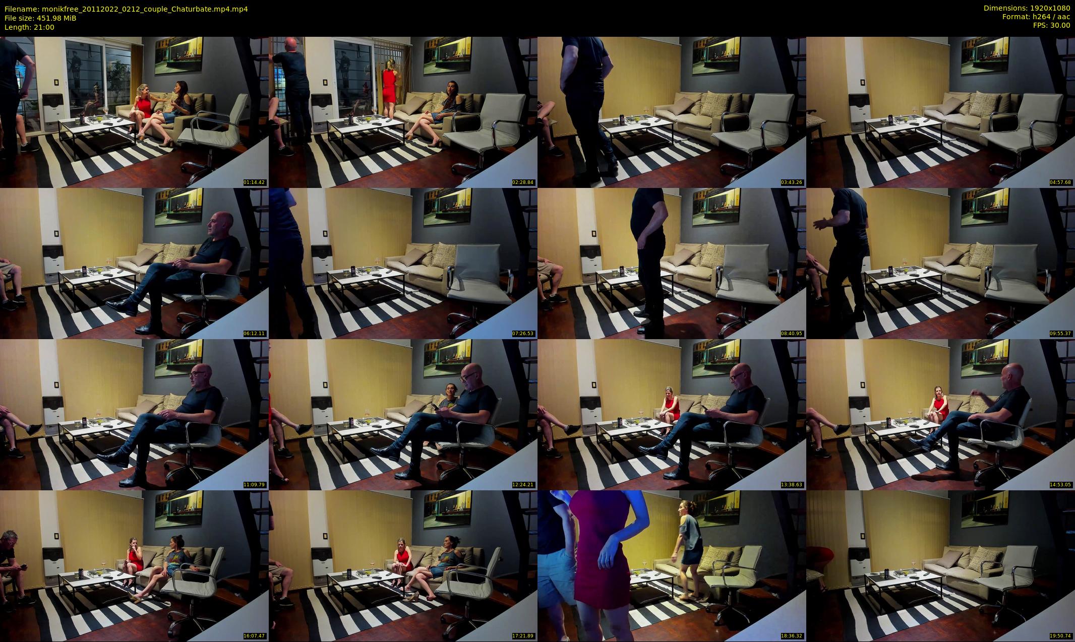 monikfree — 21 minute Chaturbate couple cam show recording, 1080p, Nov 20, 2022