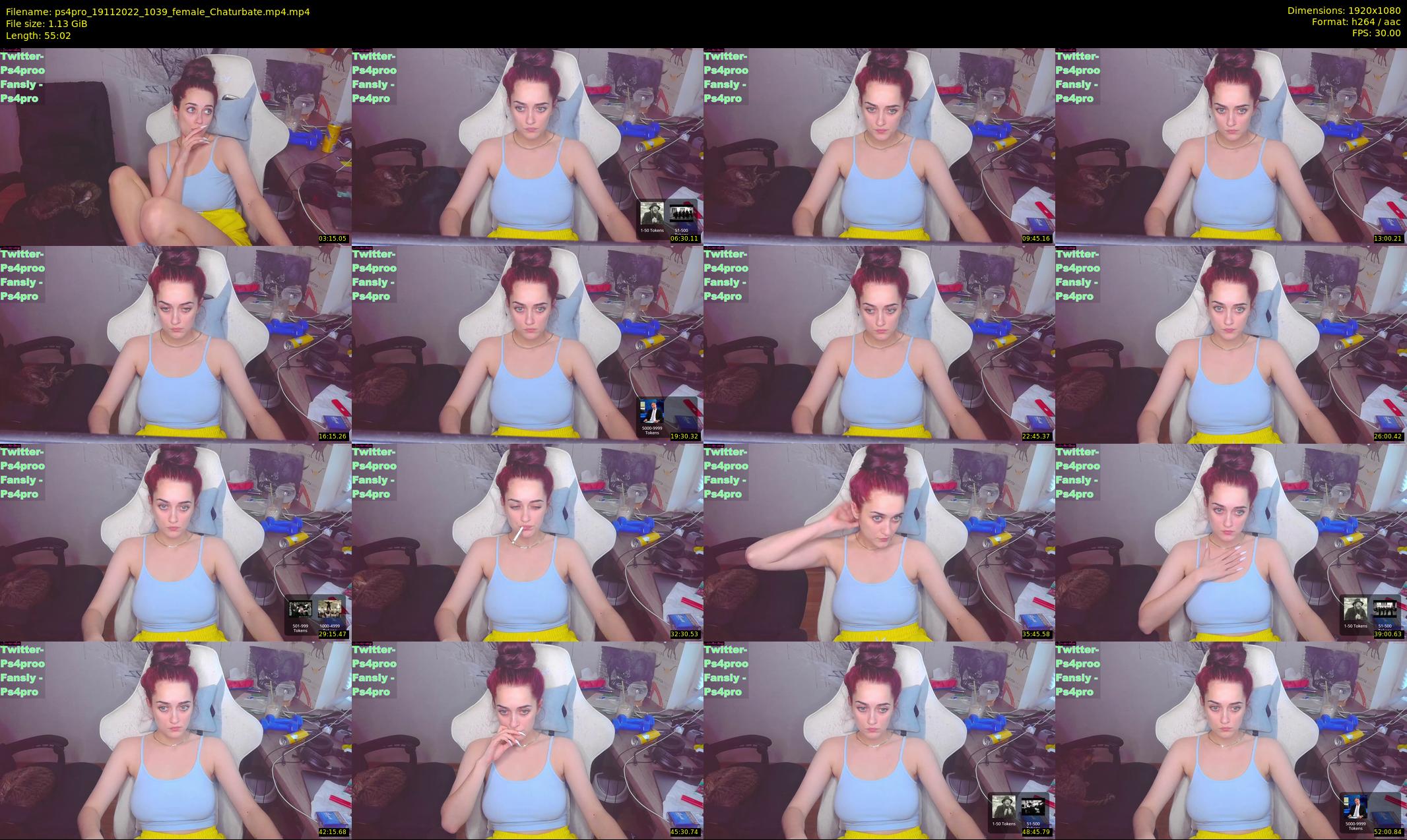ps4pro — 56 minute Chaturbate female cam show recording, 1080p, Nov 19, 2022