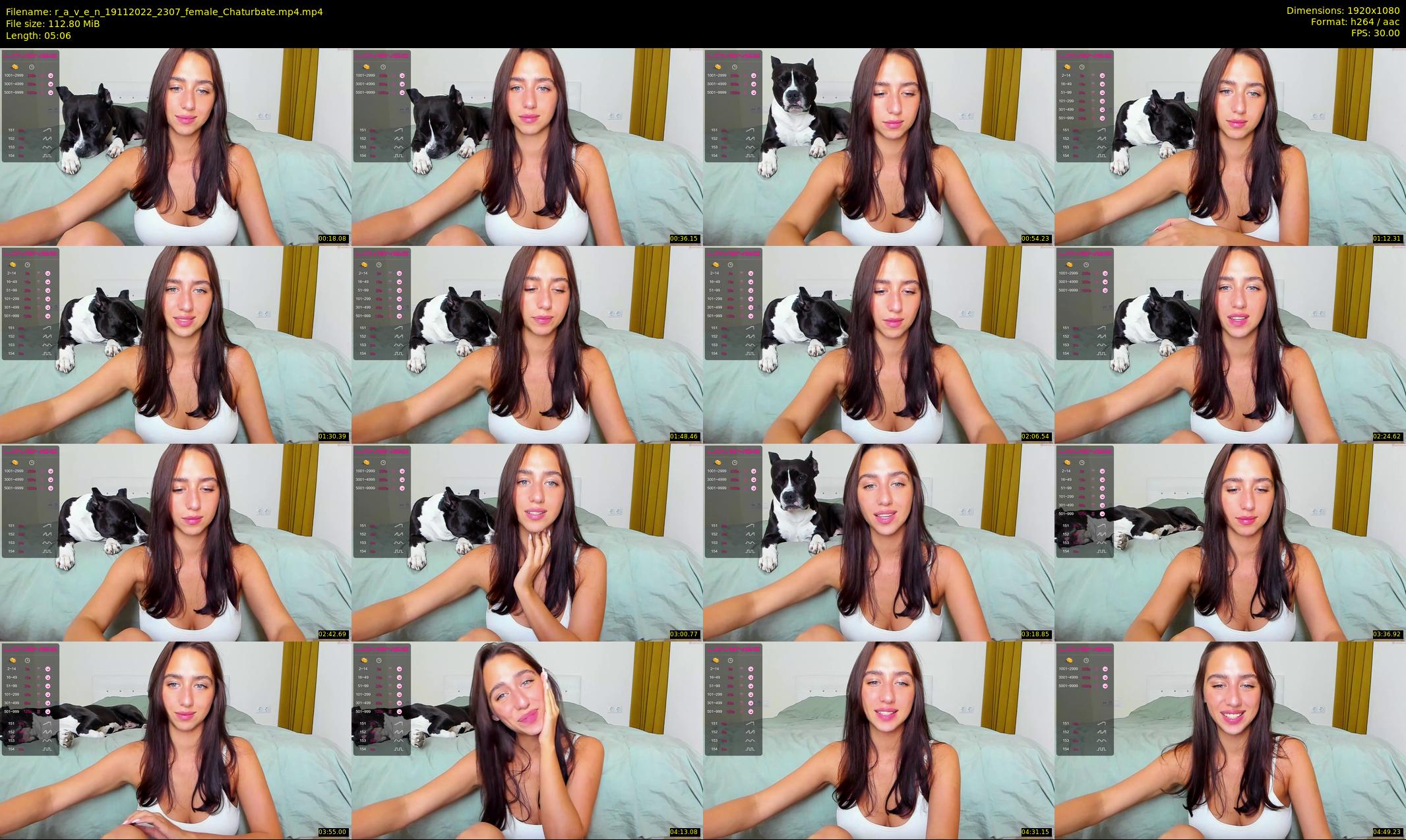 r_a_v_e_n — 6 minute Chaturbate female cam show recording, 1080p, Nov 19, 2022