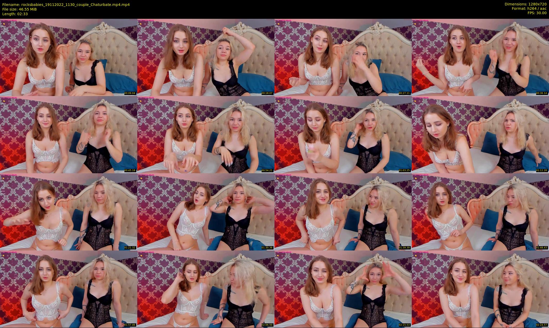 rocksbabies — 3 minute Chaturbate female cam show recording, 720p, Nov 19, 2022