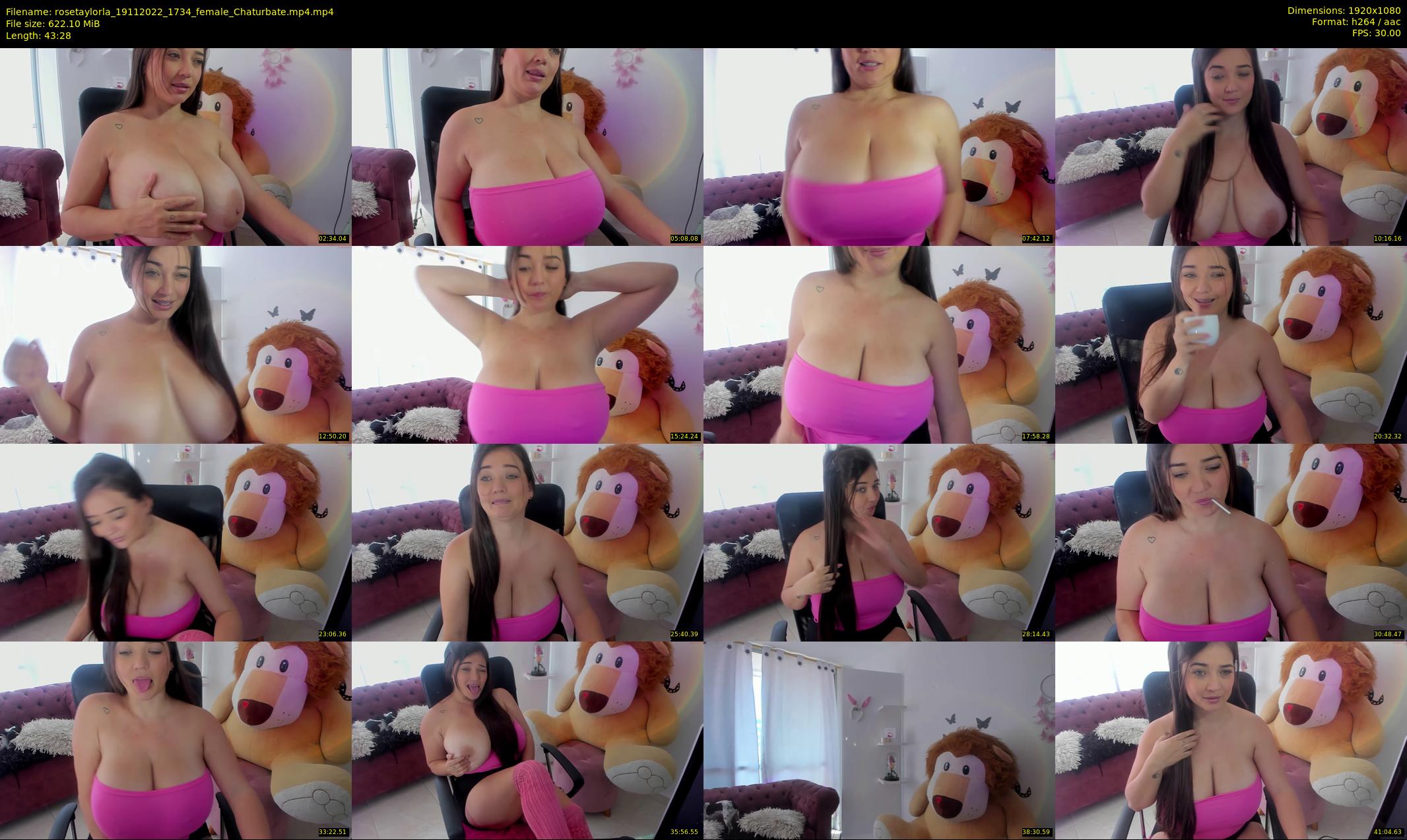 rosetaylorla — 44 minute Chaturbate female cam show recording, 1080p, Nov 19, 2022