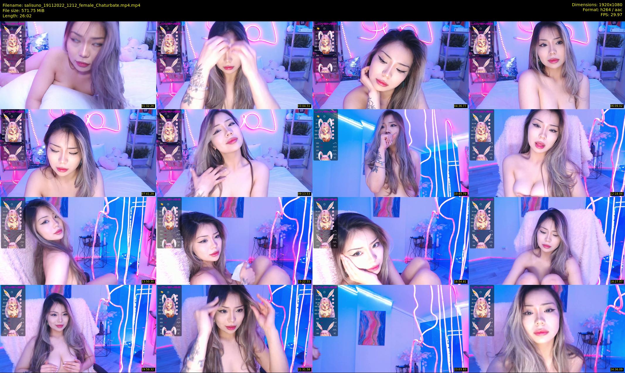 salisuno — 27 minute Chaturbate female cam show recording, 1080p, Nov 19, 2022