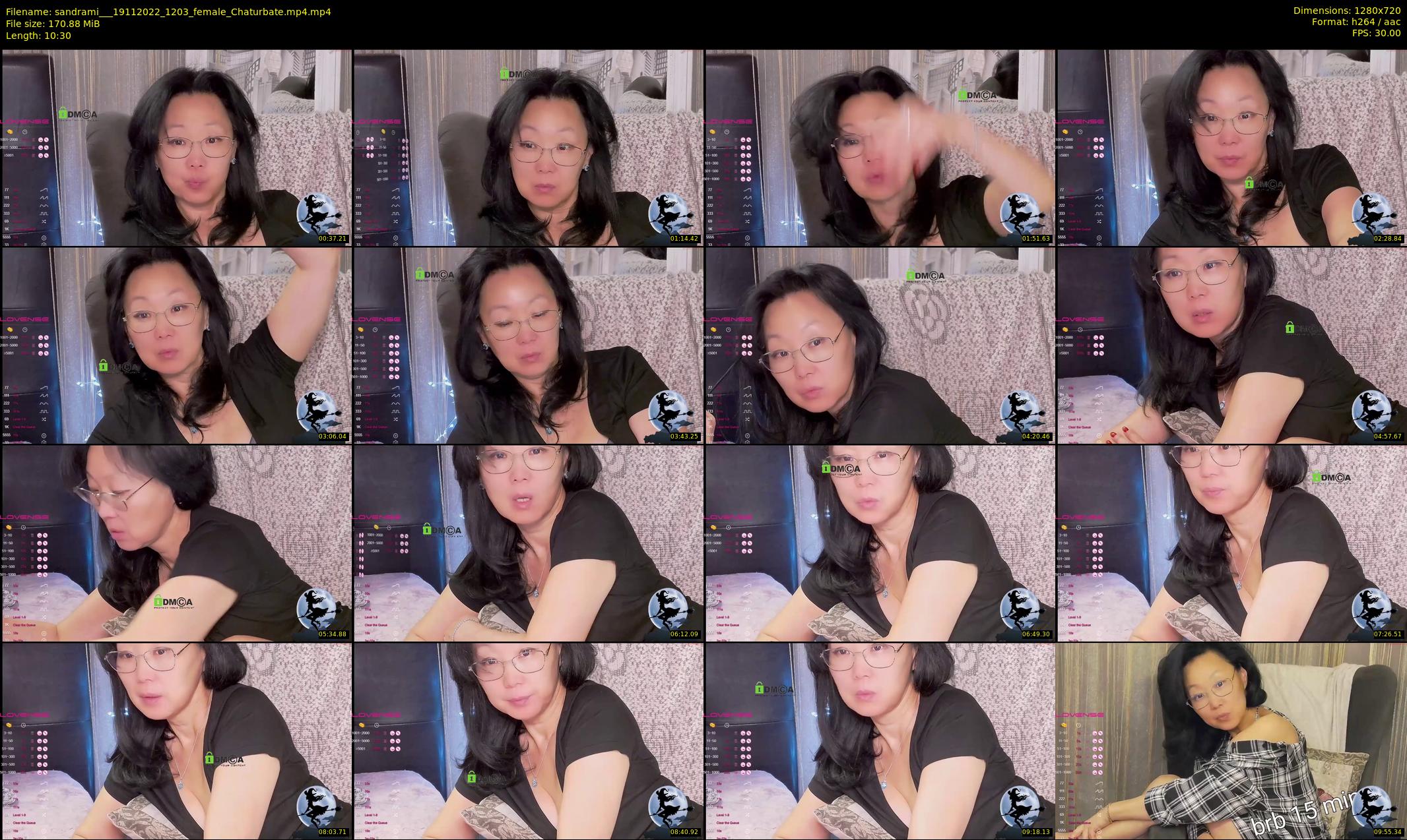 sandrami__ — 11 minute Chaturbate female cam show recording, 720p, Nov 19, 2022
