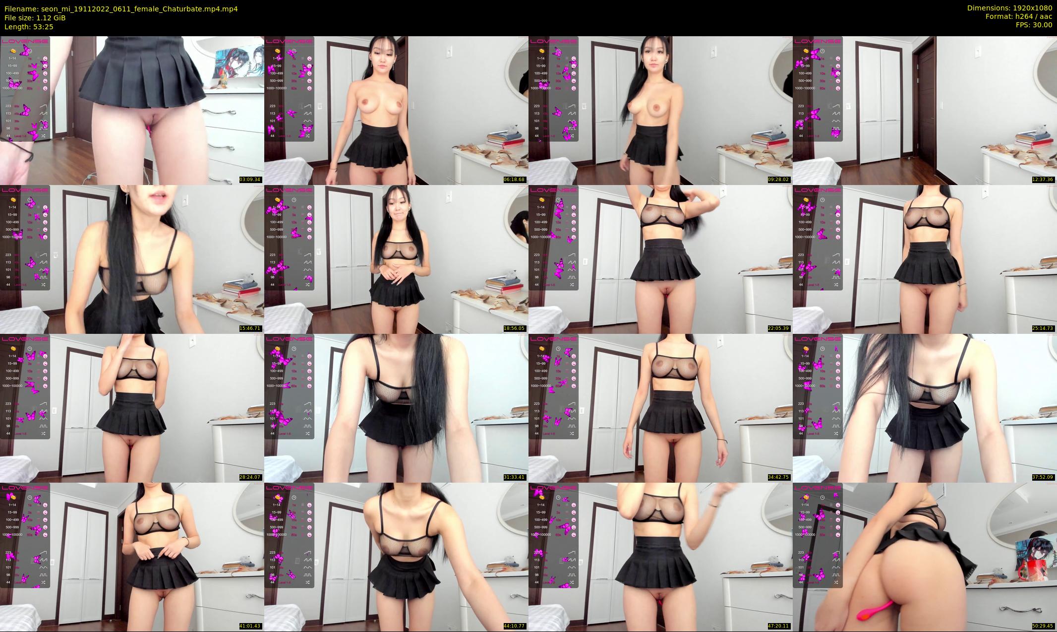 seon_mi — 54 minute Chaturbate female cam show recording, 1080p, Nov 19, 2022