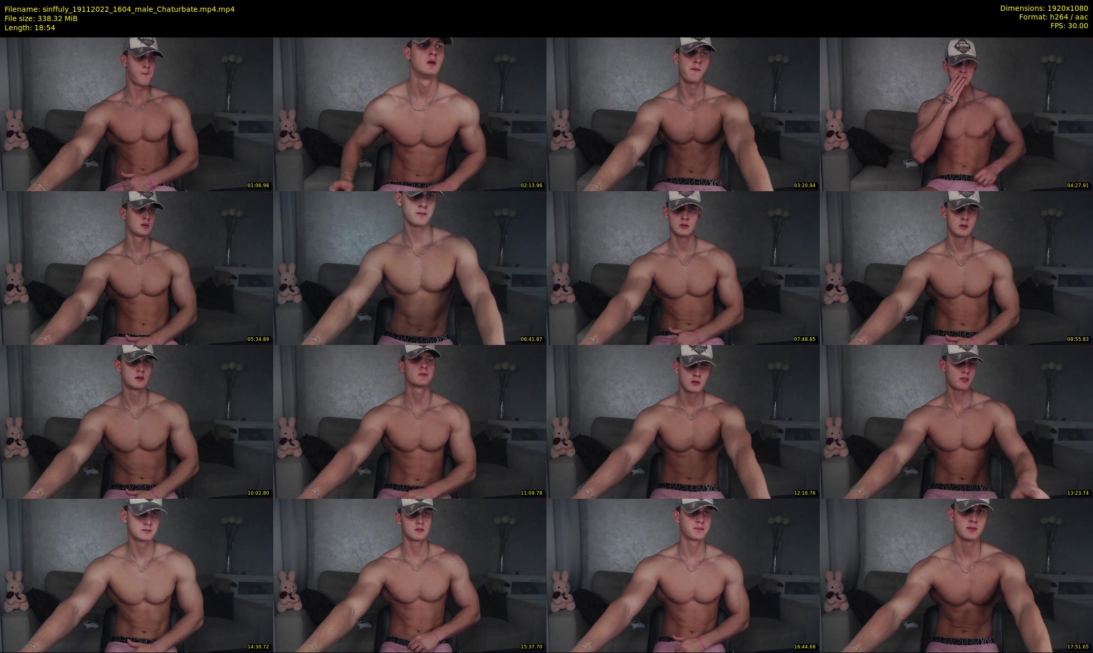sinffuly — 19 minute Chaturbate male cam show recording, 1080p, Nov 19, 2022