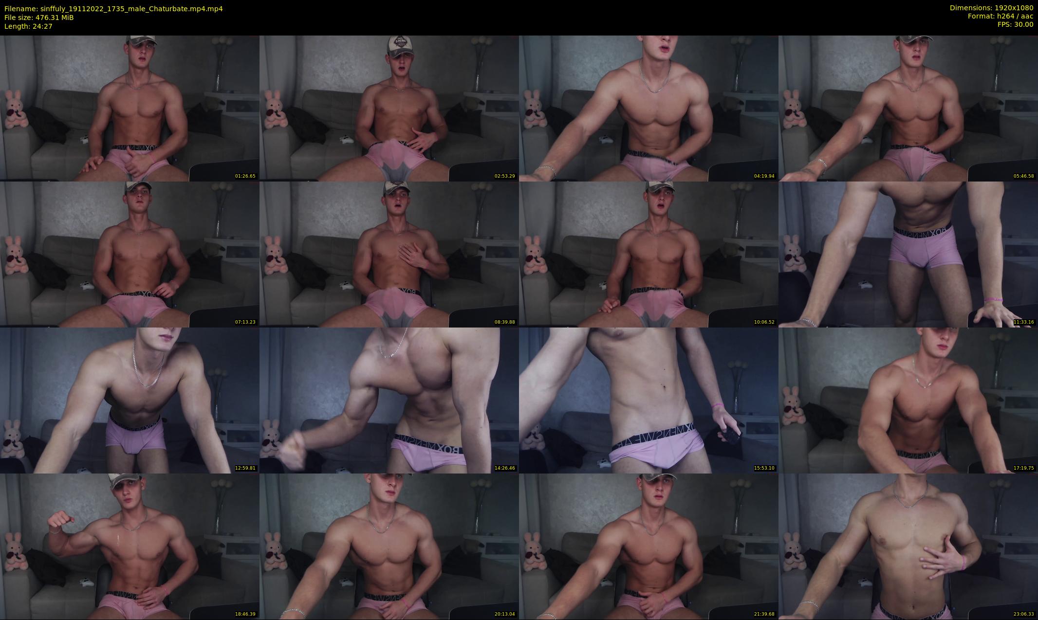 sinffuly — 25 minute Chaturbate male cam show recording, 1080p, Nov 19, 2022