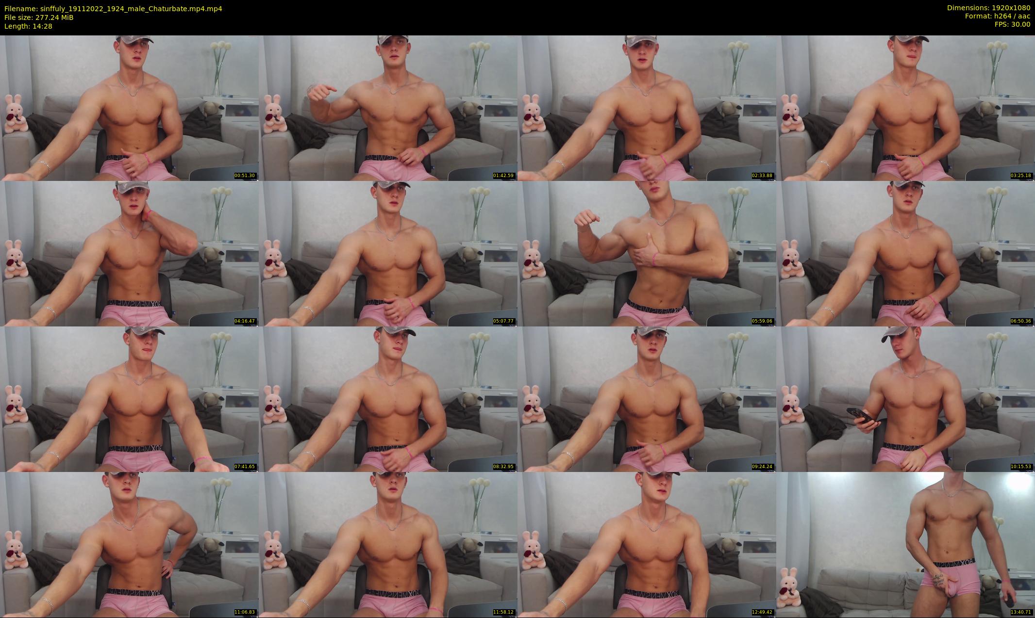 sinffuly — 15 minute Chaturbate male cam show recording, 1080p, Nov 19, 2022