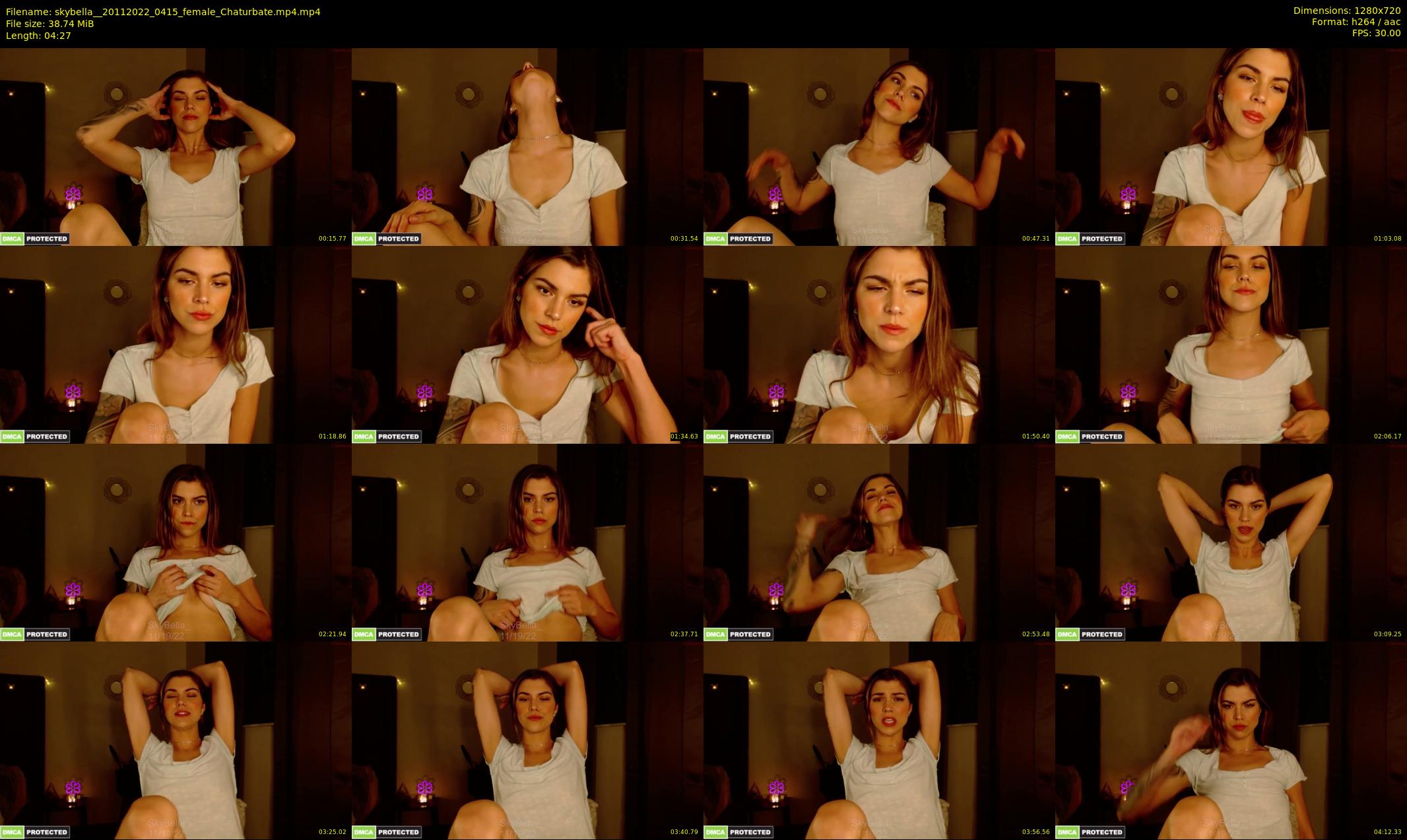 skybella_ — 5 minute Chaturbate female cam show recording, 720p, Nov 20, 2022