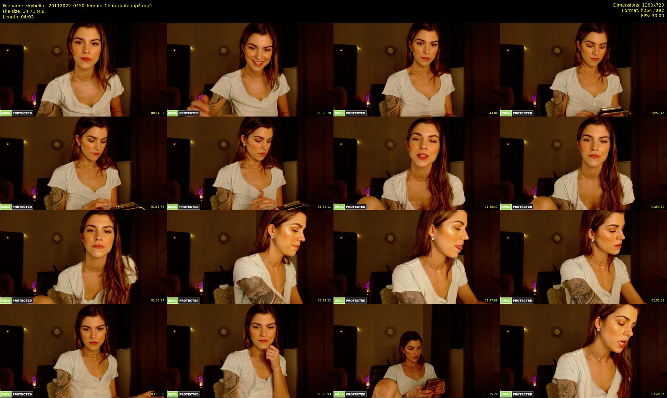 skybella_ — 5 minute Chaturbate female cam show recording, 720p, Nov 20, 2022