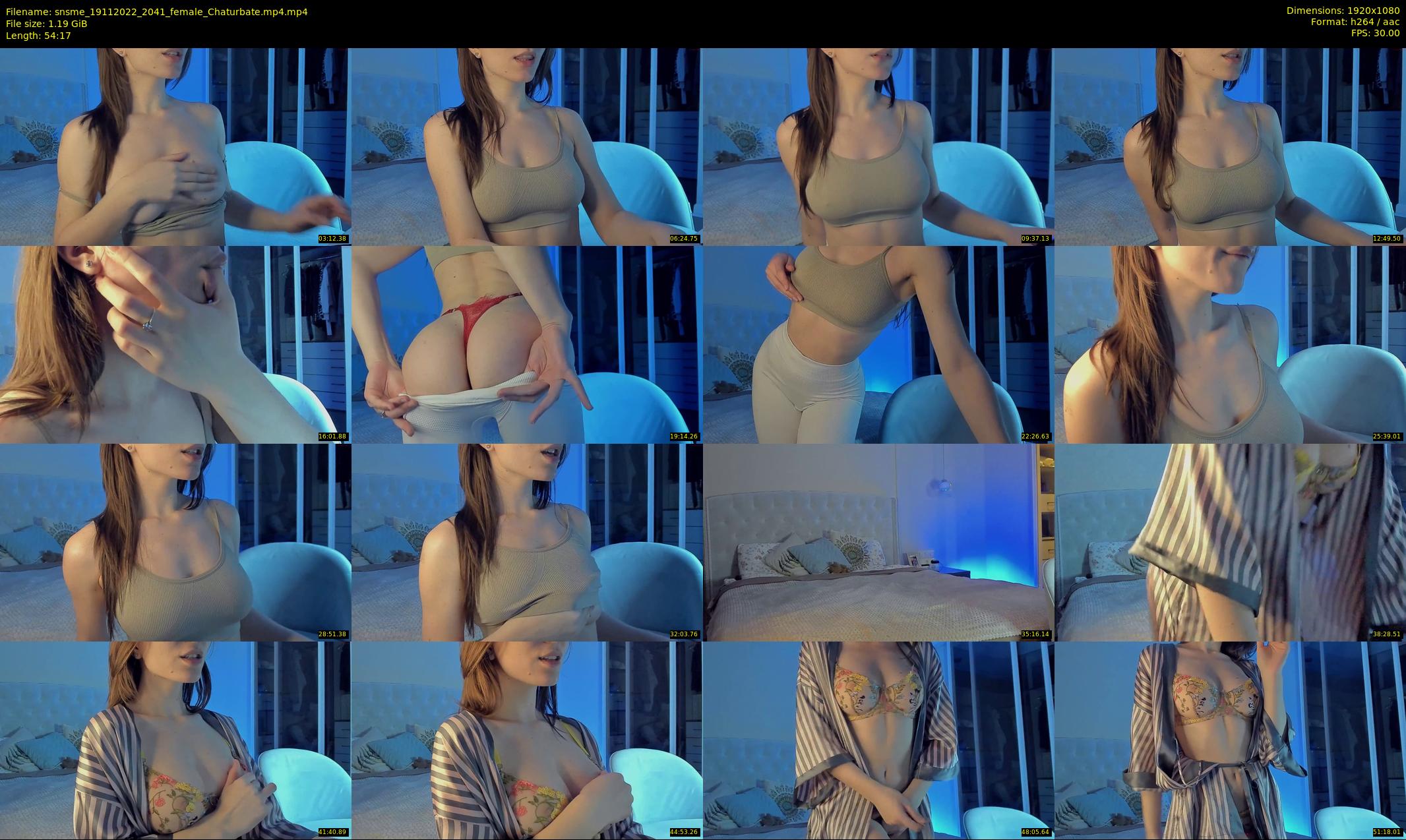 snsme — 55 minute Chaturbate female cam show recording, 1080p, Nov 19, 2022