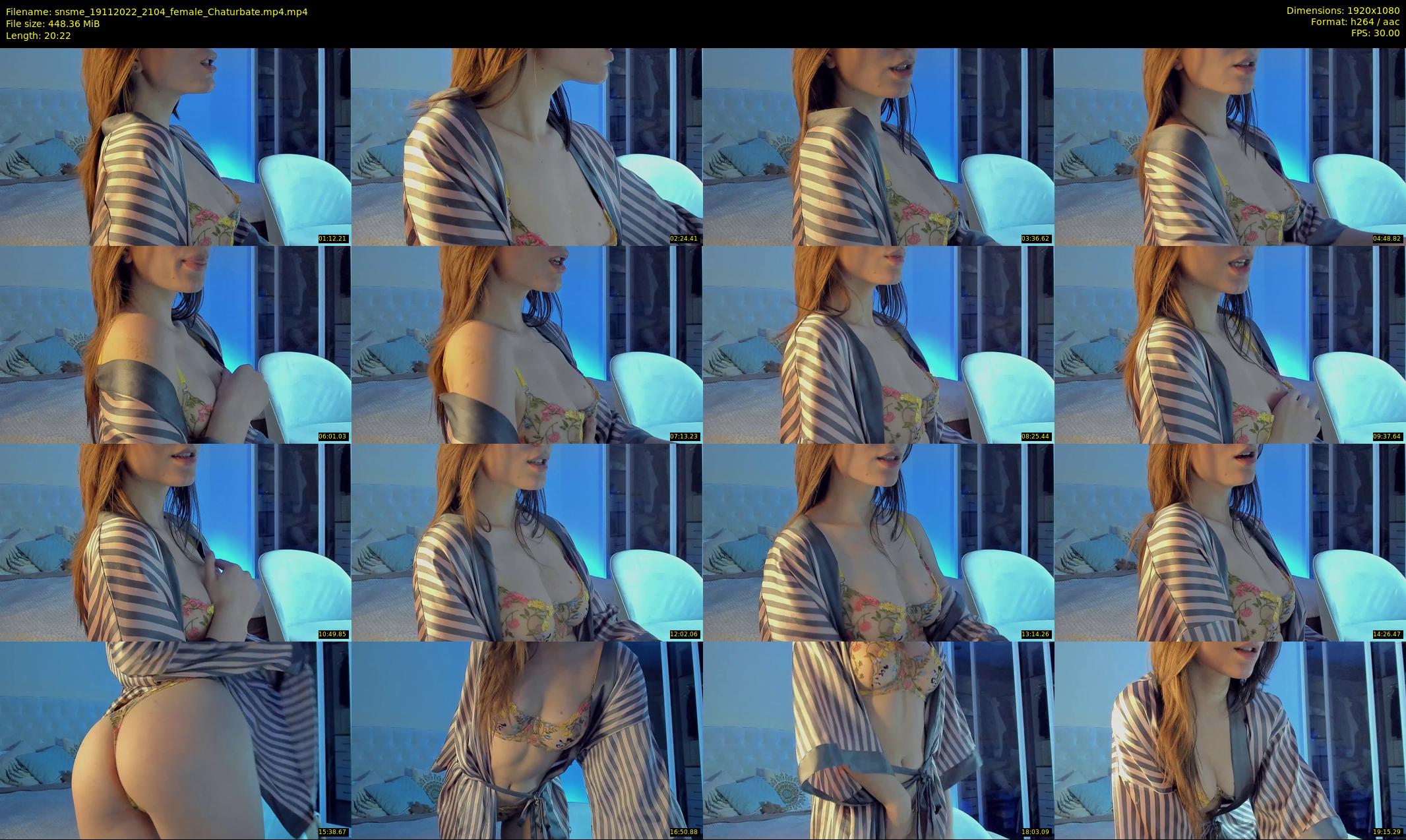 snsme — 21 minute Chaturbate female cam show recording, 1080p, Nov 19, 2022