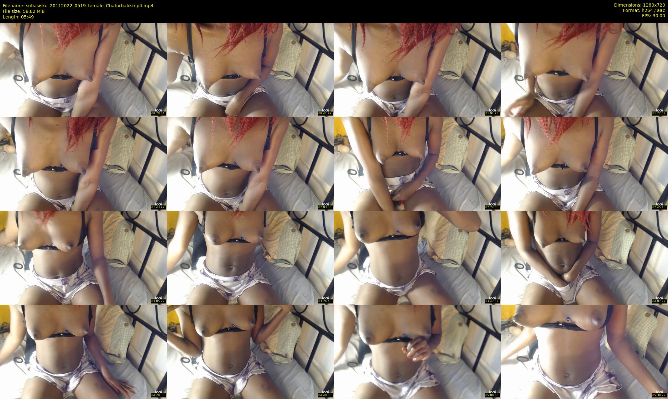 sofiasisko — 6 minute Chaturbate female cam show recording, 720p, Nov 20, 2022