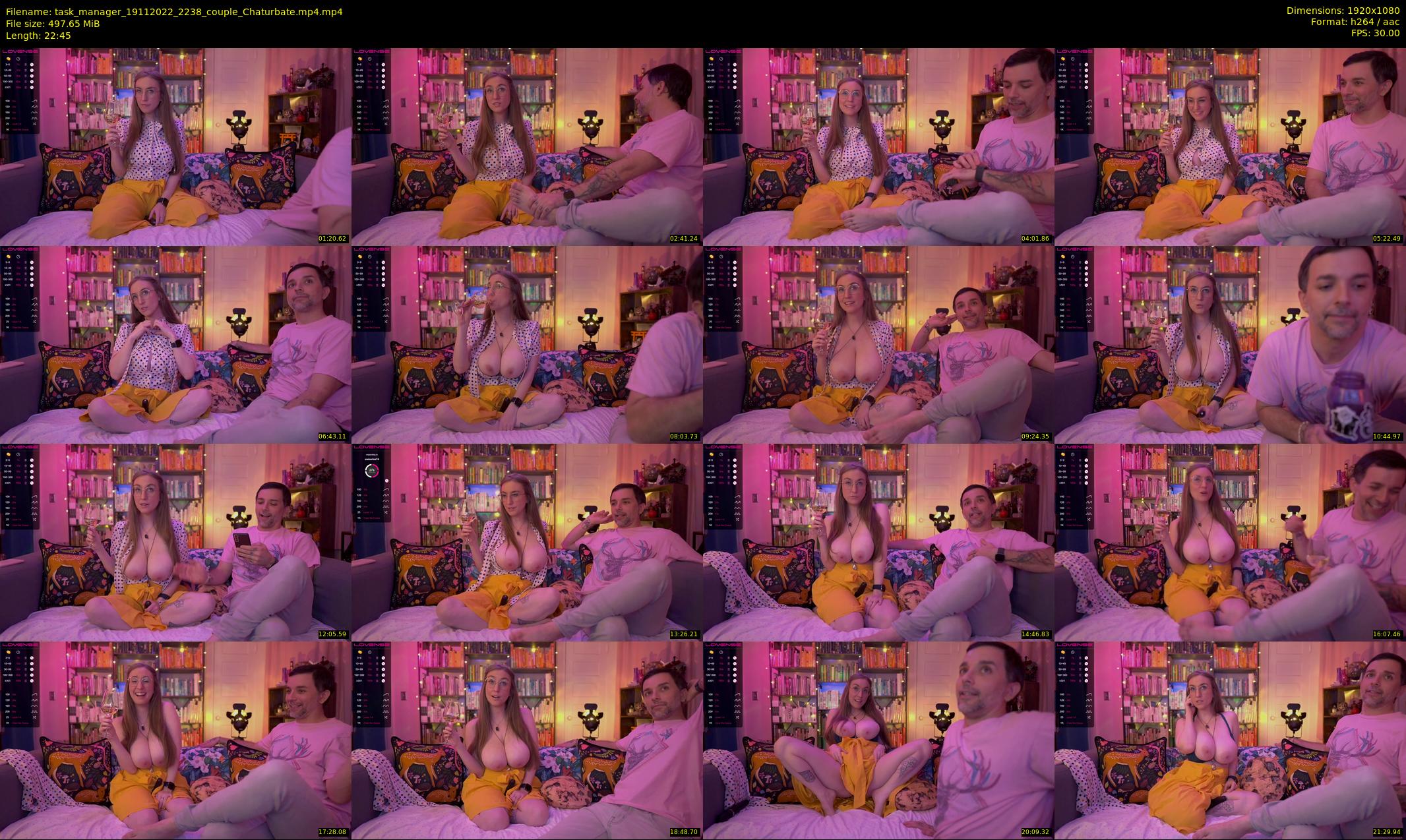 task_manager — 23 minute Chaturbate couple cam show recording, 1080p, Nov 19, 2022