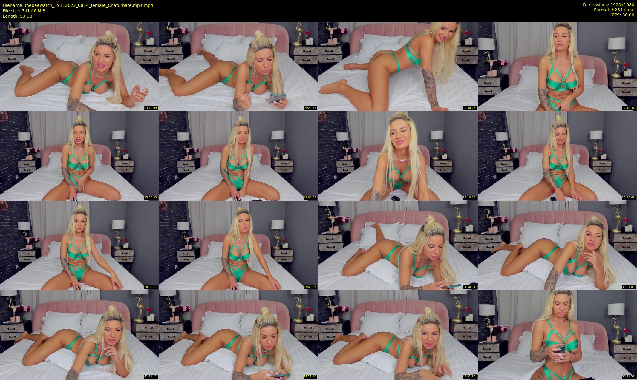 thebaewatch — 54 minute Chaturbate female cam show recording, 1080p, Nov 19, 2022