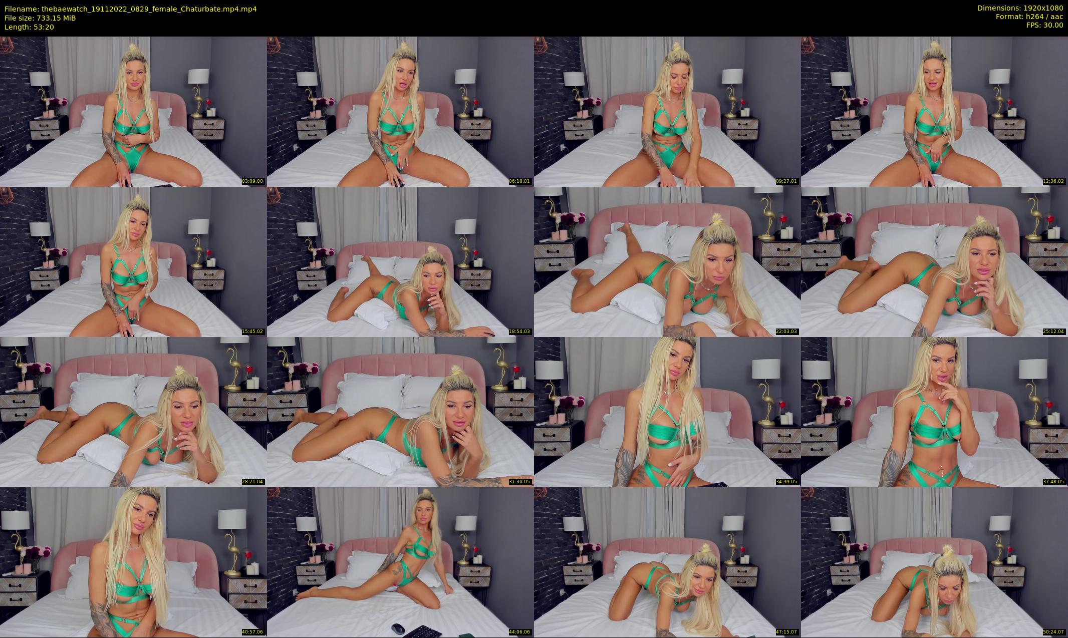 thebaewatch — 54 minute Chaturbate female cam show recording, 1080p, Nov 19, 2022