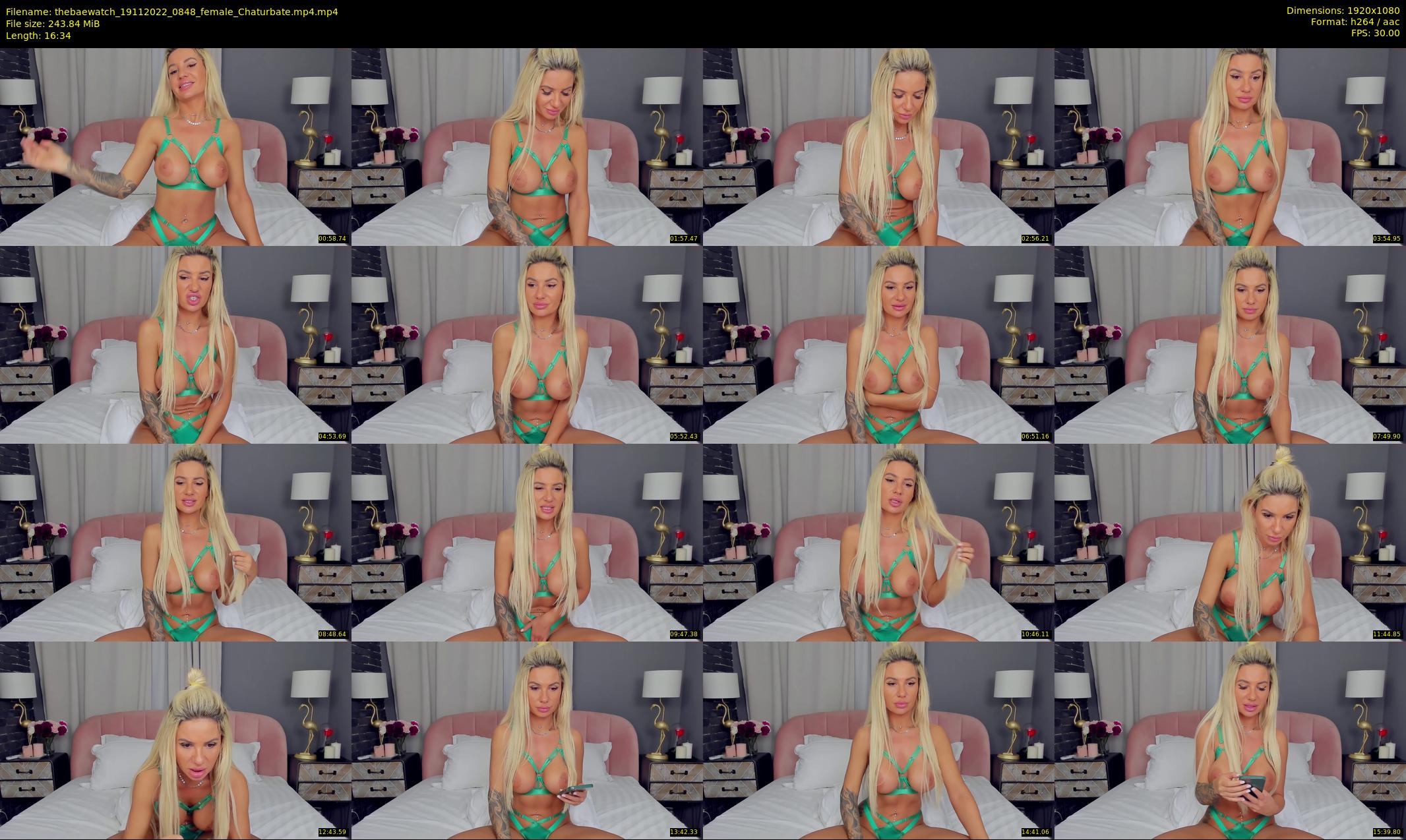 thebaewatch — 17 minute Chaturbate female cam show recording, 1080p, Nov 19, 2022