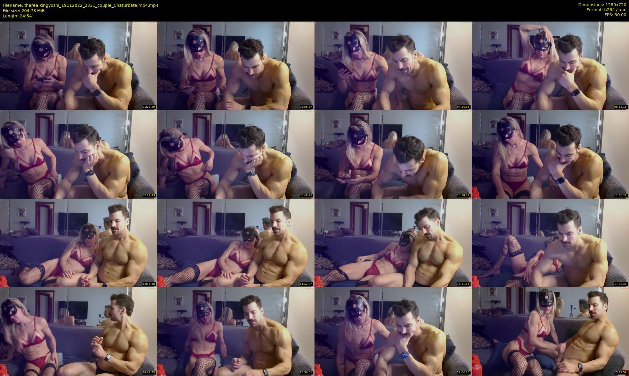 therealkingyoshi — 25 minute Chaturbate male cam show recording, 720p, Nov 19, 2022