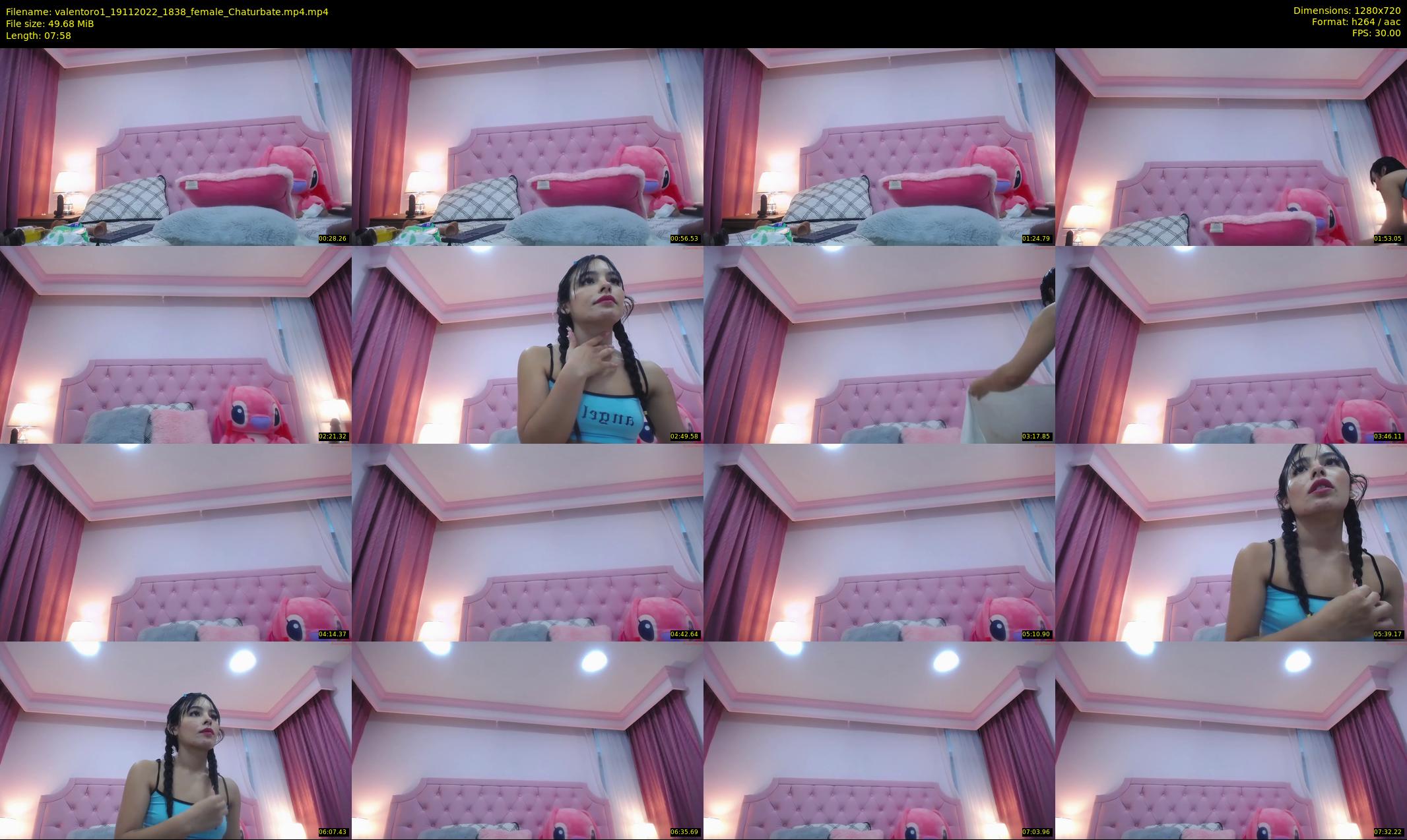 valentoro1 — 8 minute Chaturbate female cam show recording, 720p, Nov 19, 2022