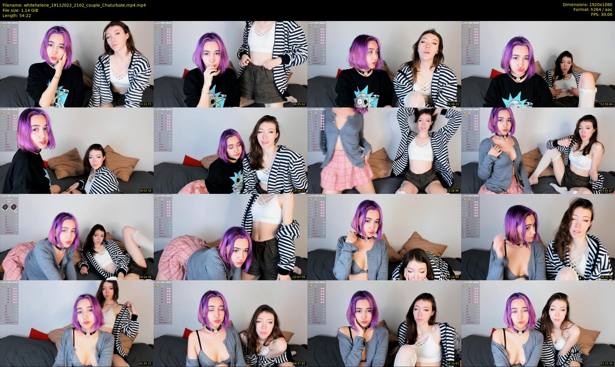 whitehelene — 55 minute Chaturbate female cam show recording, 1080p, Nov 19, 2022