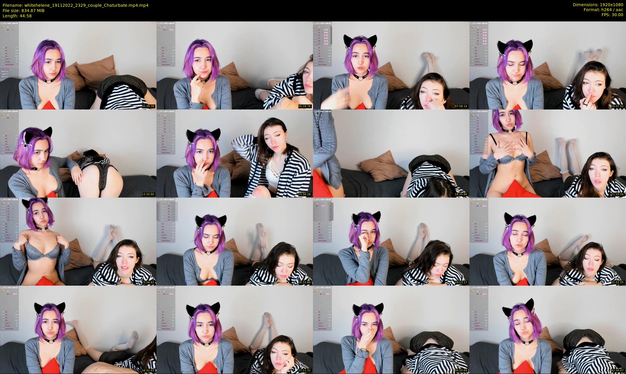 whitehelene — 45 minute Chaturbate female cam show recording, 1080p, Nov 19, 2022