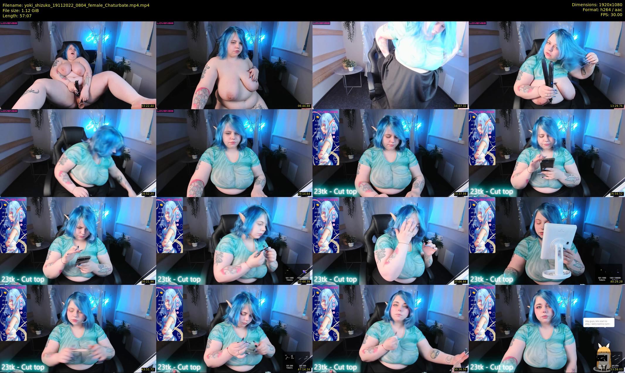 yoki_shizuko — 58 minute Chaturbate female cam show recording, 1080p, Nov 19, 2022