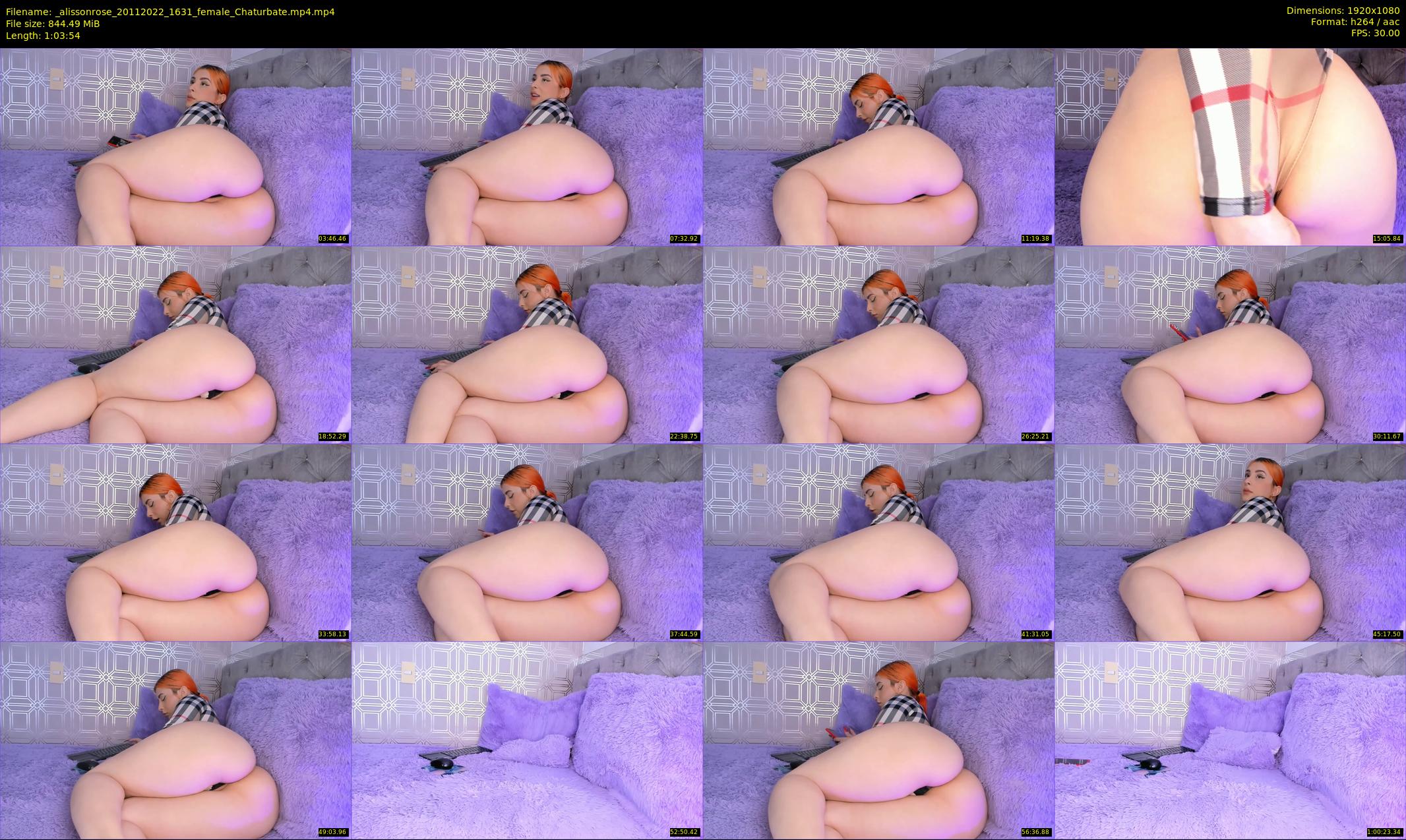_alissonrose — 64 minute Chaturbate female cam show recording, 1080p, Nov 20, 2022
