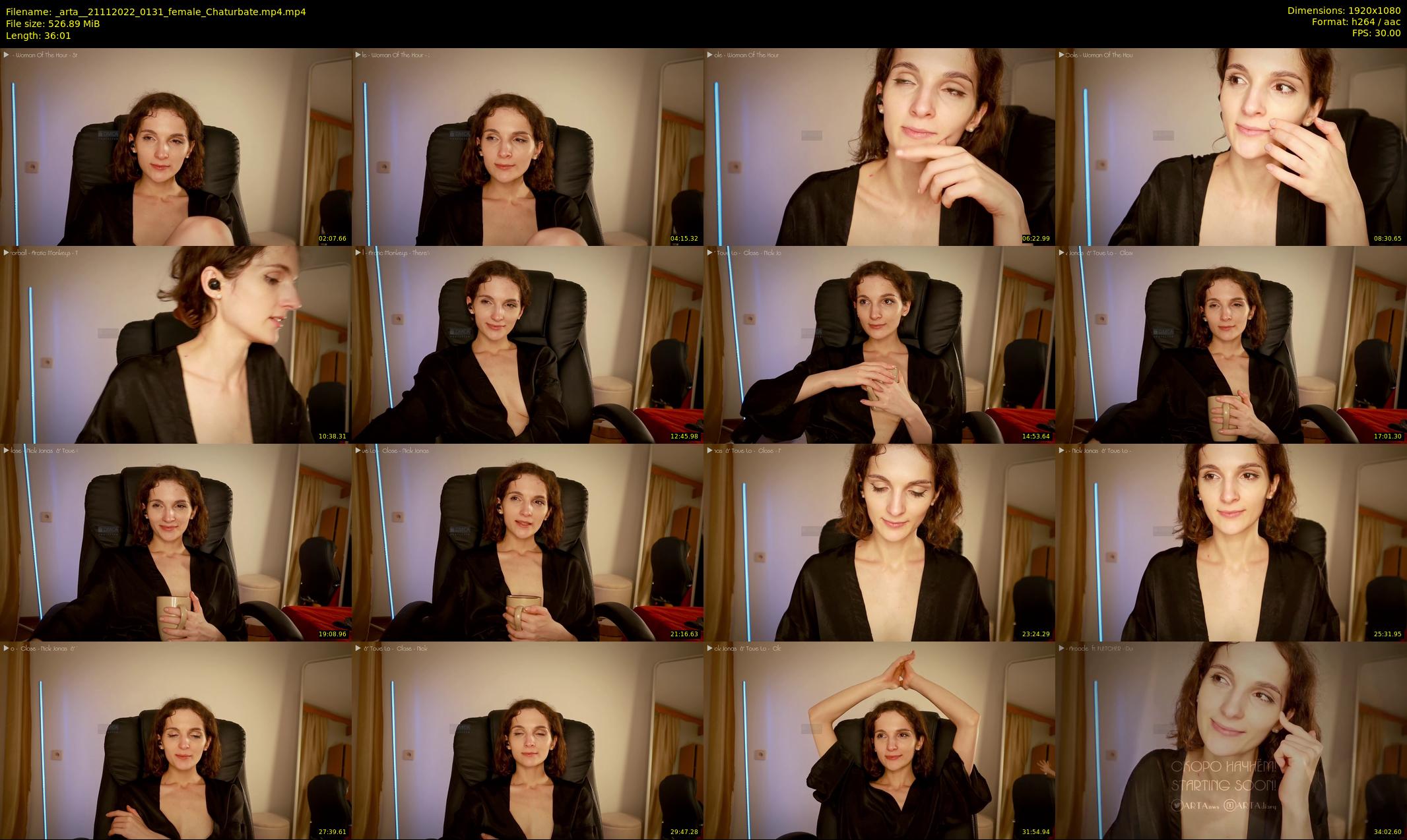 _arta_ — 37 minute Chaturbate female cam show recording, 1080p, Nov 21, 2022