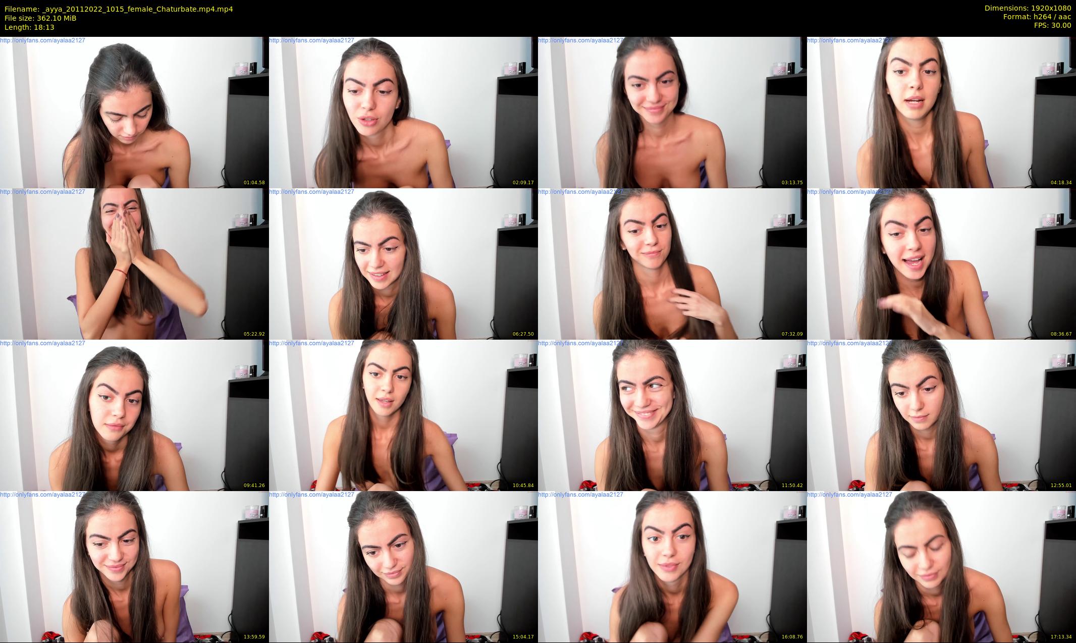 _ayya — 19 minute Chaturbate female cam show recording, 1080p, Nov 20, 2022