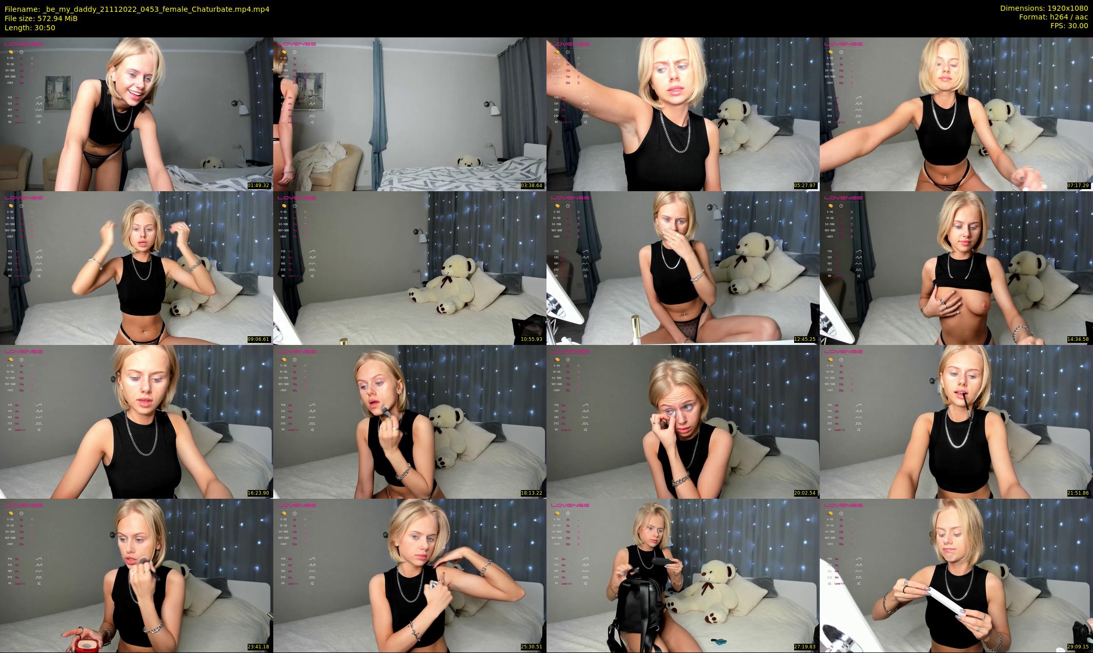 _be_my_daddy — 31 minute Chaturbate female cam show recording, 1080p, Nov 21, 2022