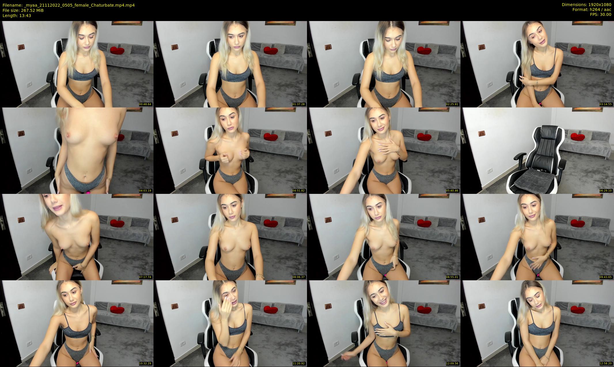 _myaa — 14 minute Chaturbate female cam show recording, 1080p, Nov 21, 2022