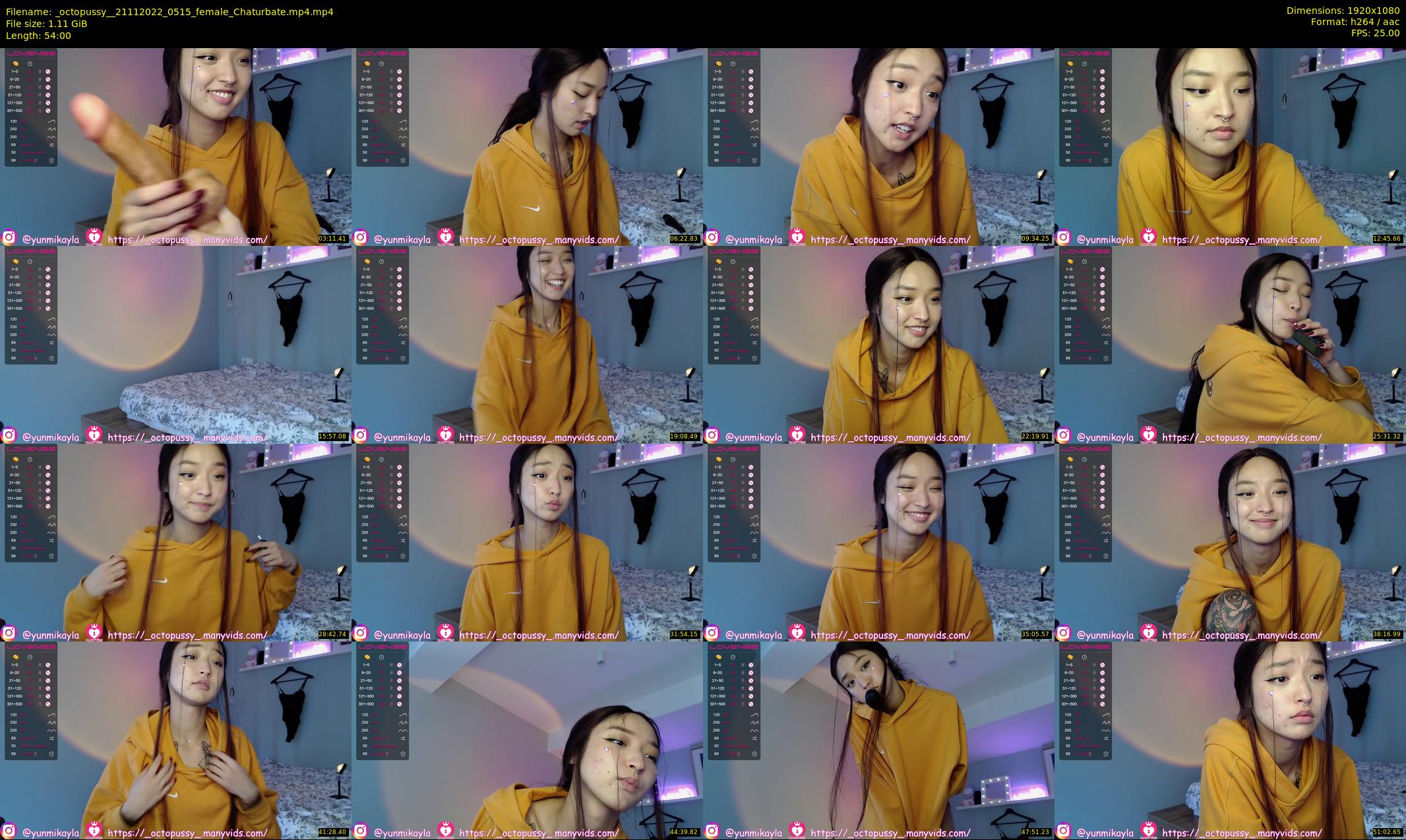 _octopussy_ — 54 minute Chaturbate female cam show recording, 1080p, Nov 21, 2022