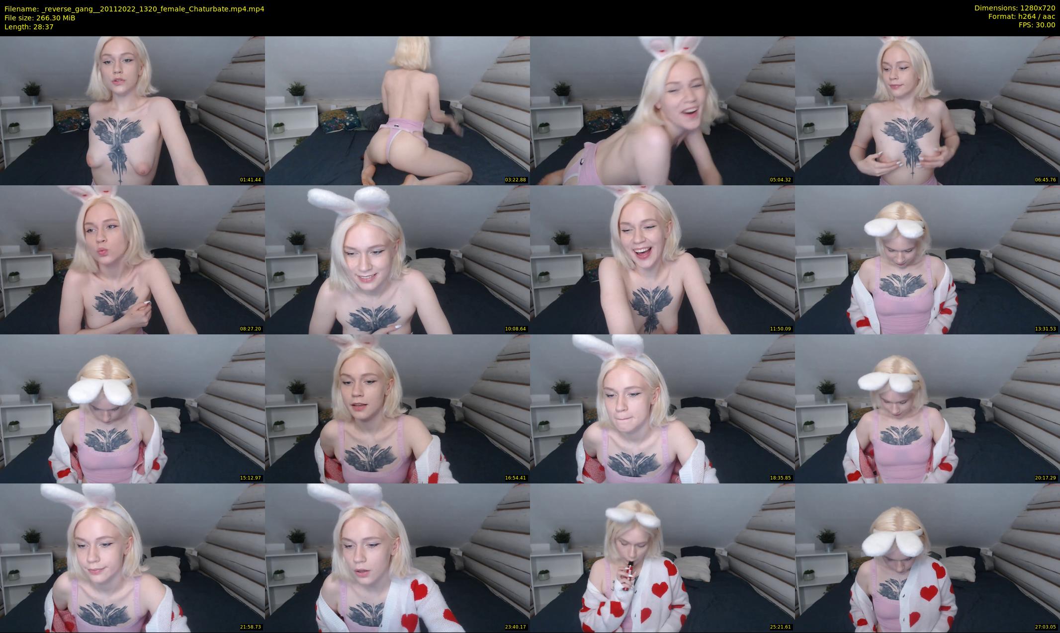_reverse_gang_ — 29 minute Chaturbate couple cam show recording, 720p, Nov 20, 2022
