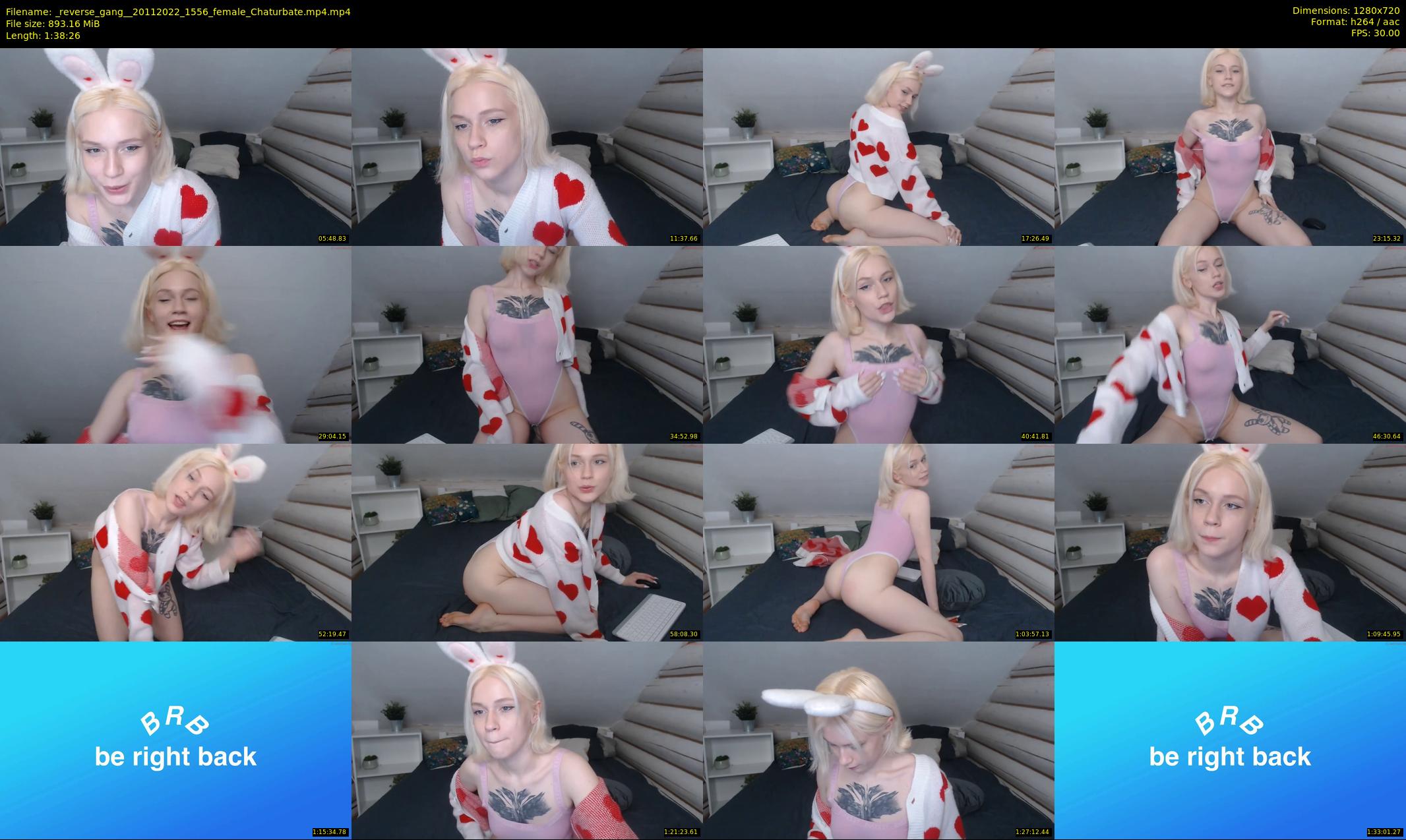 _reverse_gang_ — 99 minute Chaturbate couple cam show recording, 720p, Nov 20, 2022