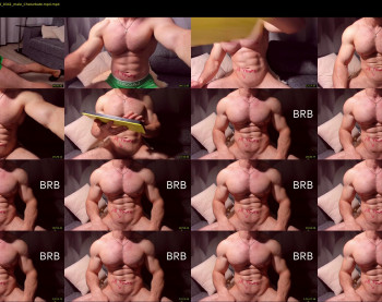 adam_muscle_ — 70 minute Chaturbate male cam show recording, 1080p, Nov 21, 2022