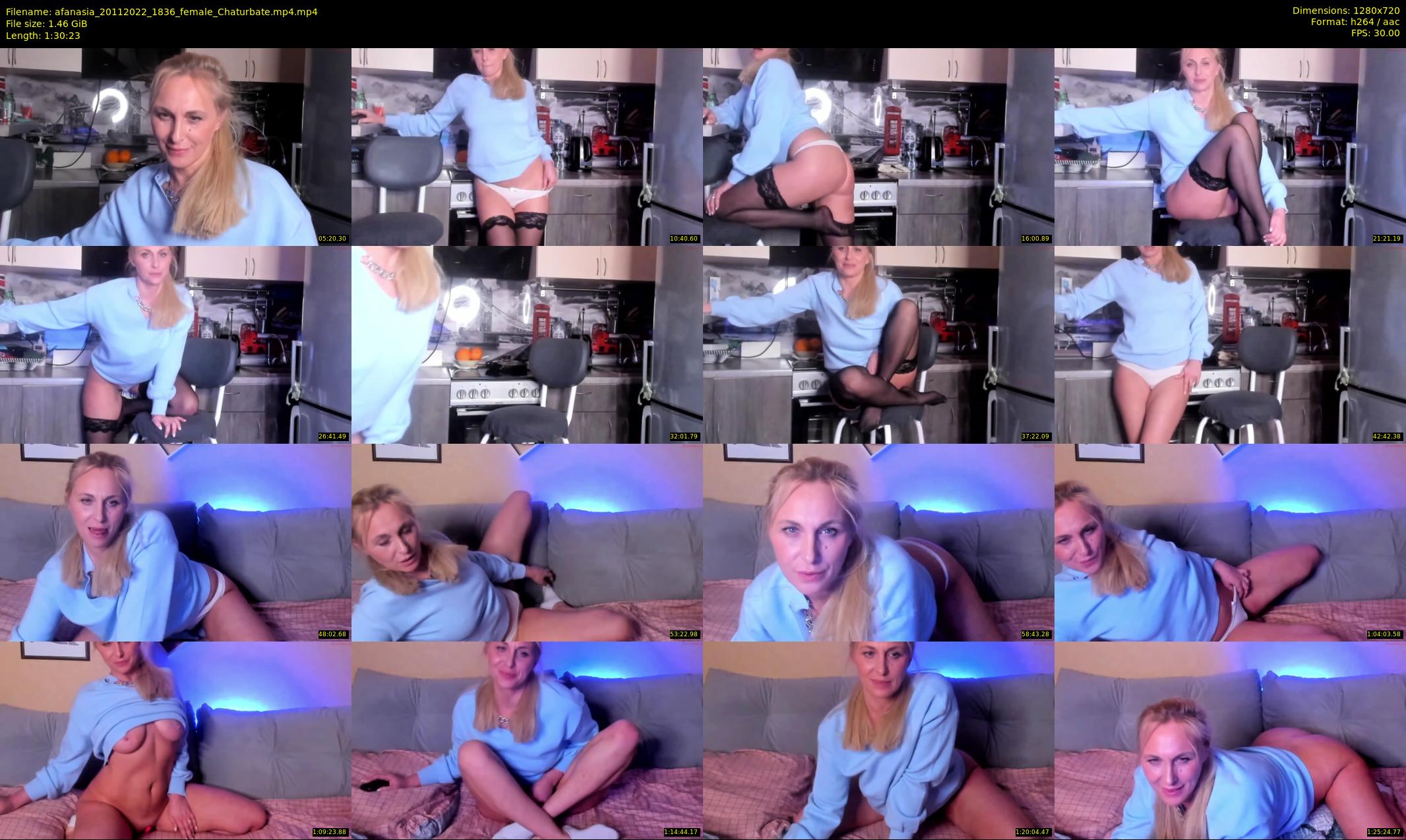 afanasia — 91 minute Chaturbate female cam show recording, 720p, Nov 20, 2022