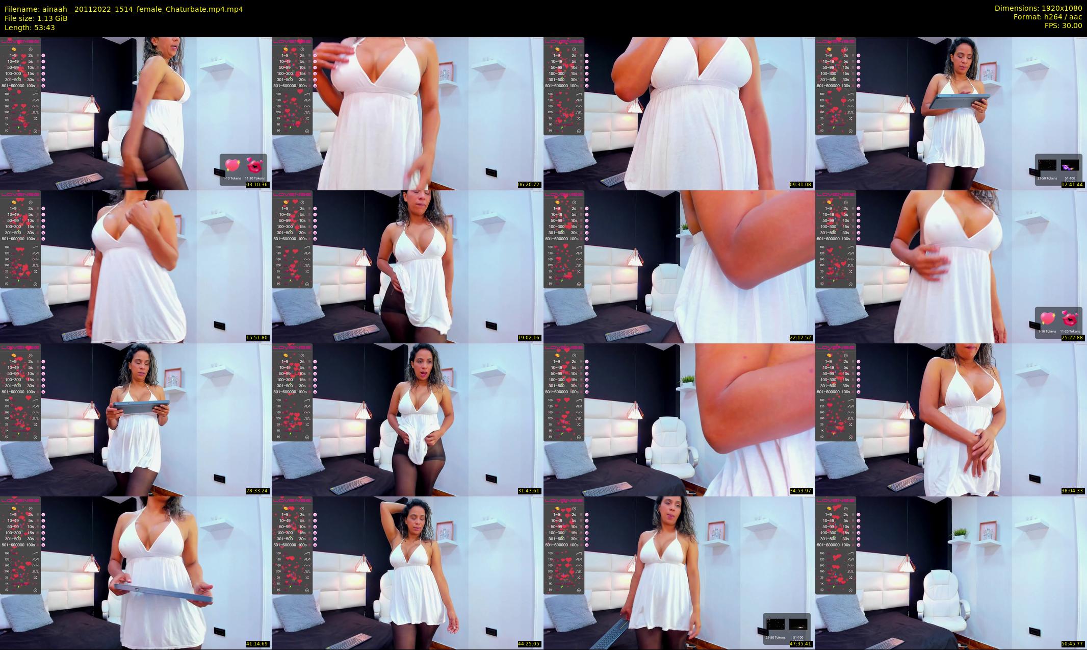 ainaah_ — 54 minute Chaturbate female cam show recording, 1080p, Nov 20, 2022