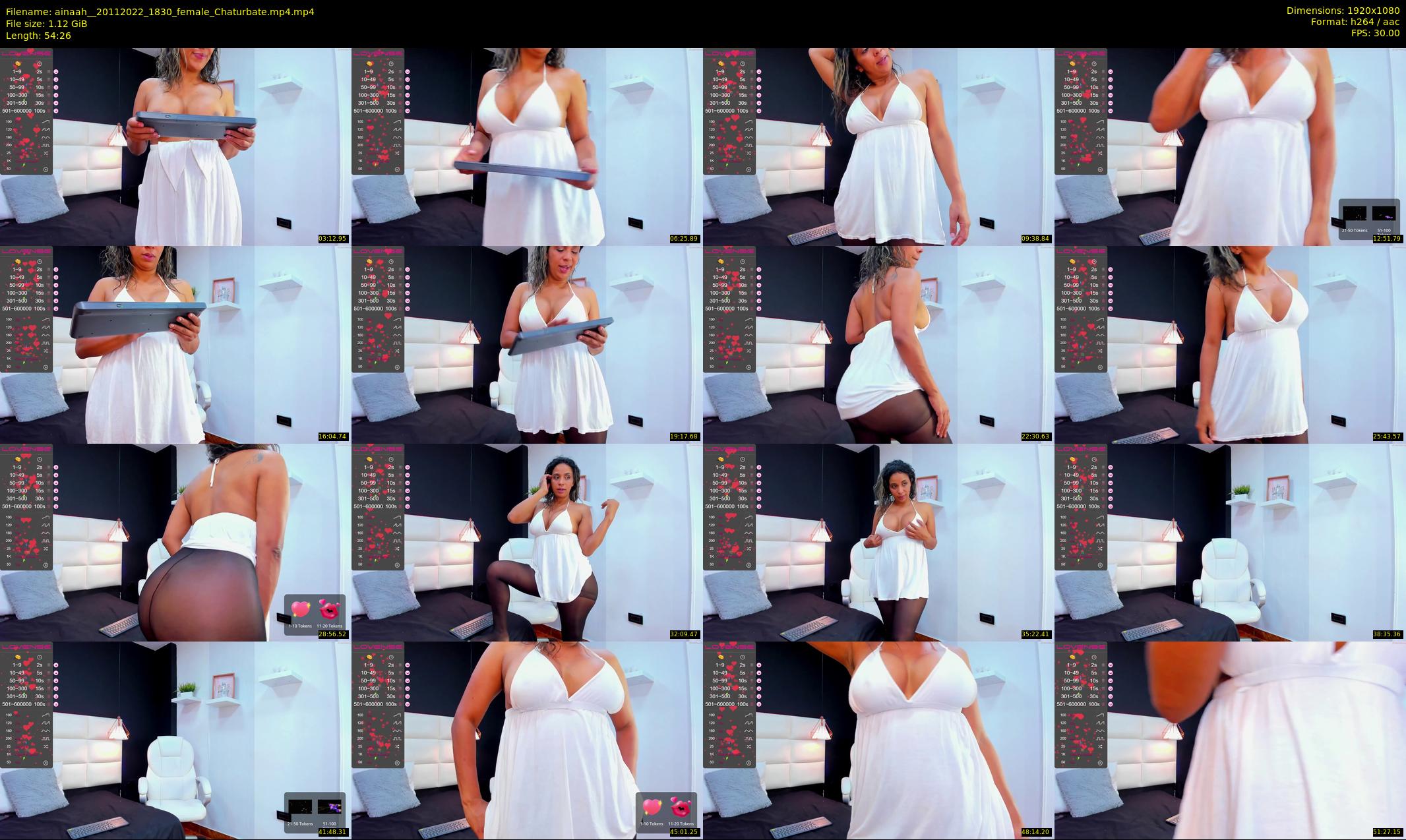 ainaah_ — 55 minute Chaturbate female cam show recording, 1080p, Nov 20, 2022