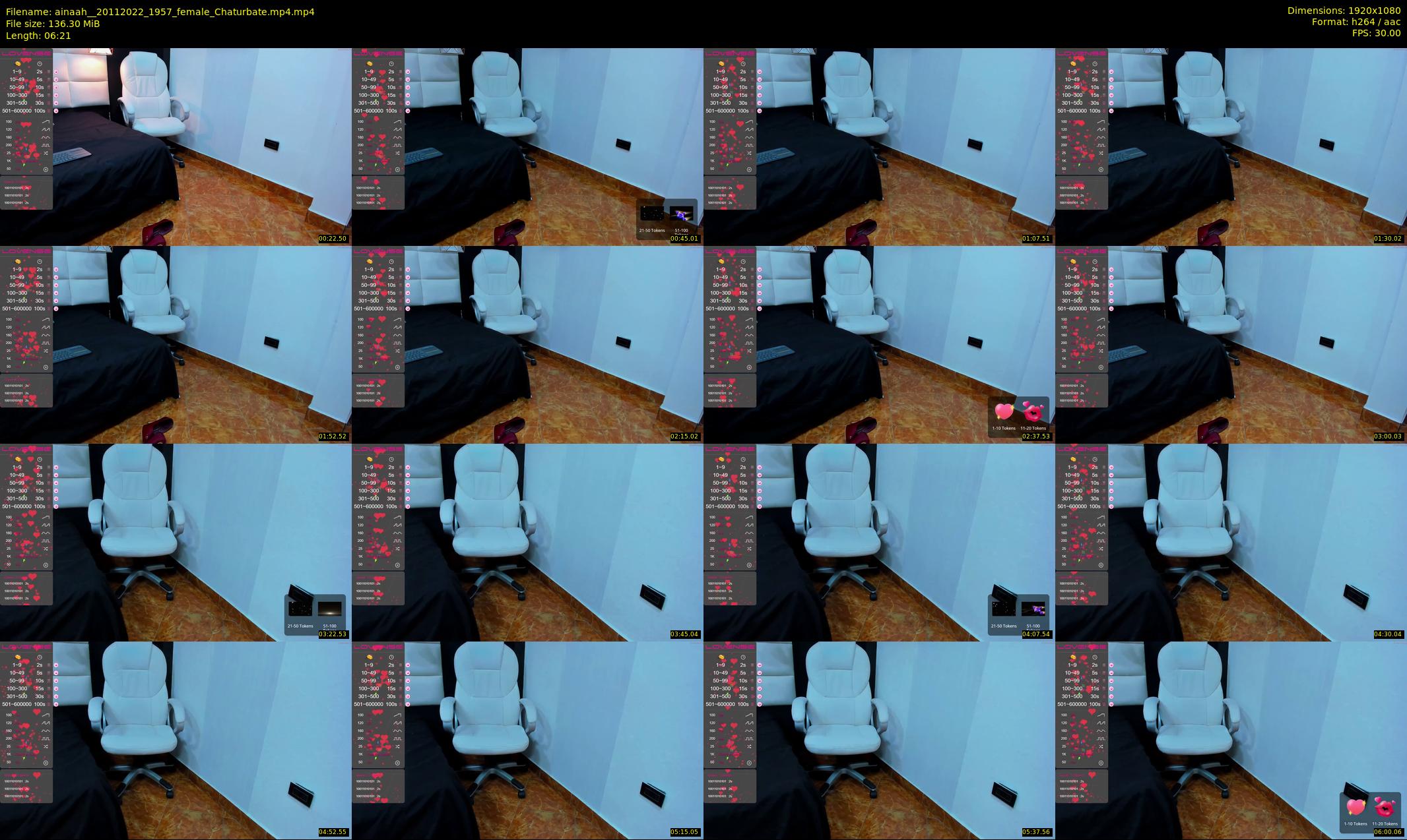 ainaah_ — 7 minute Chaturbate female cam show recording, 1080p, Nov 20, 2022