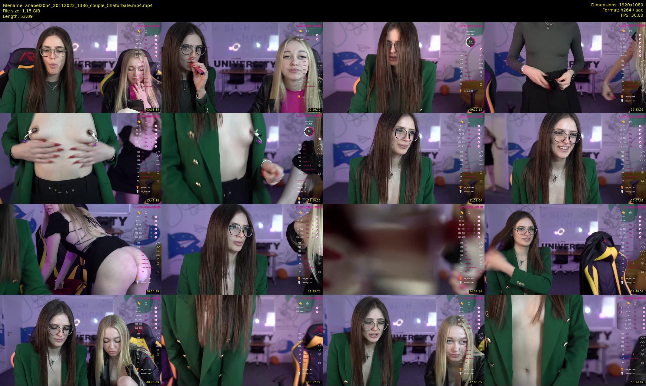 anabel2054 — 54 minute Chaturbate female cam show recording, 1080p, Nov 20, 2022