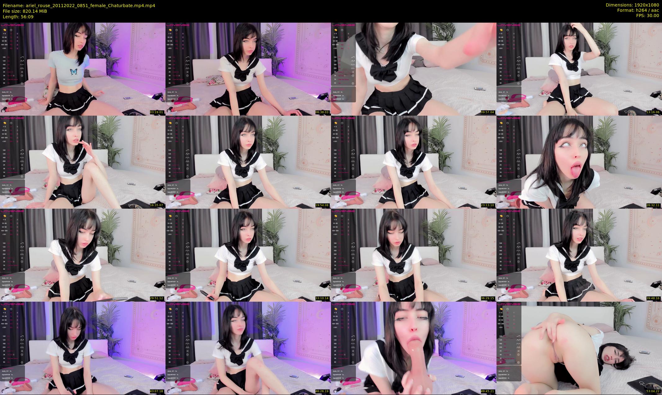 ariel_rouse — 57 minute Chaturbate female cam show recording, 1080p, Nov 20, 2022
