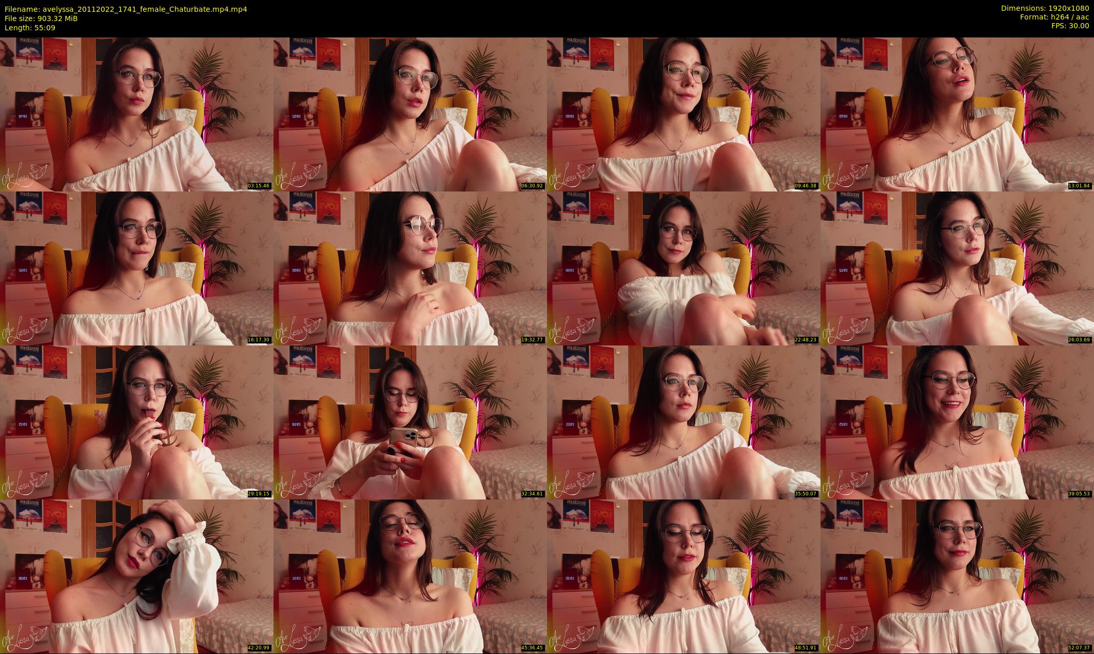 avelyssa — 56 minute Chaturbate female cam show recording, 1080p, Nov 20, 2022