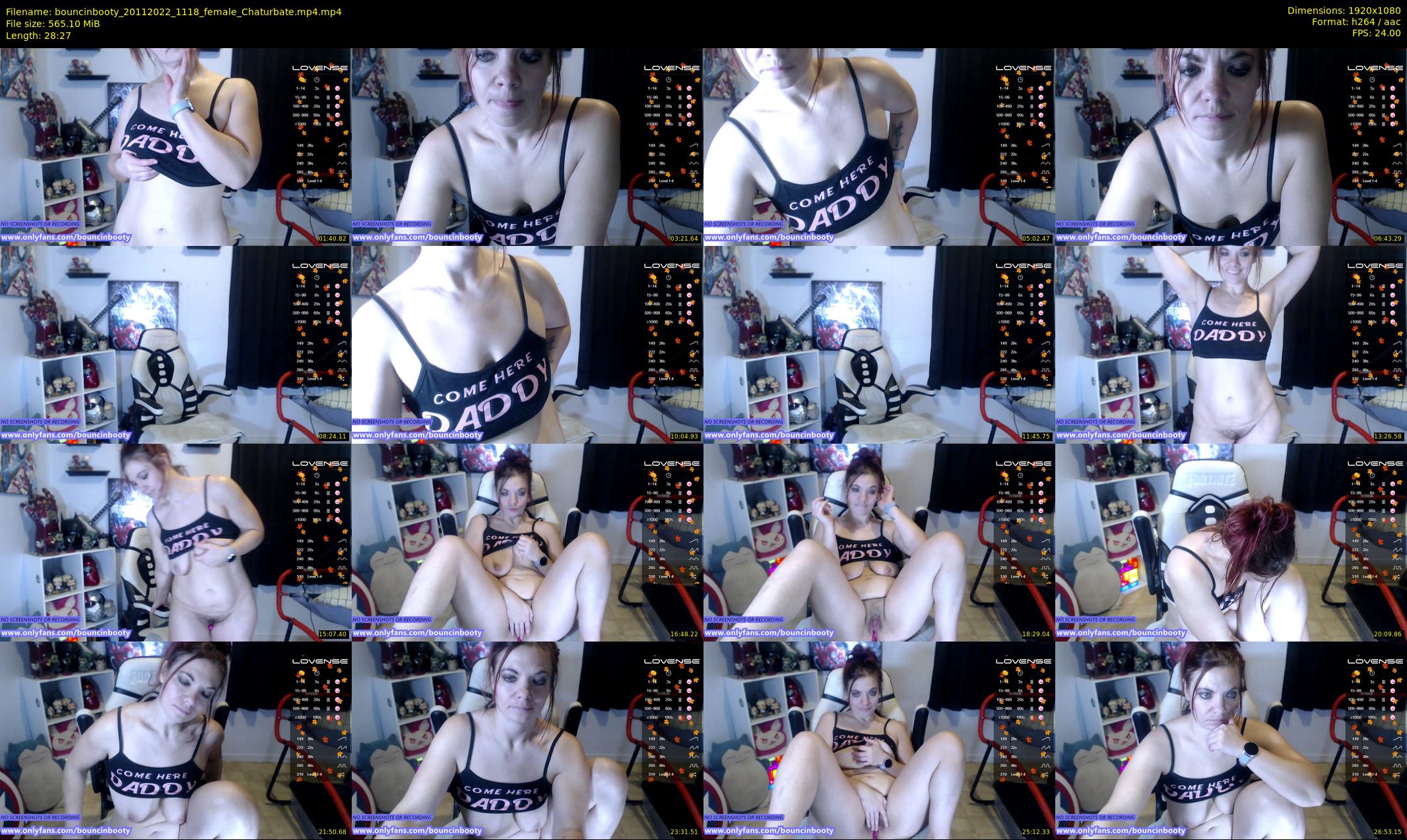 bouncinbooty — 29 minute Chaturbate female cam show recording, 1080p, Nov 20, 2022