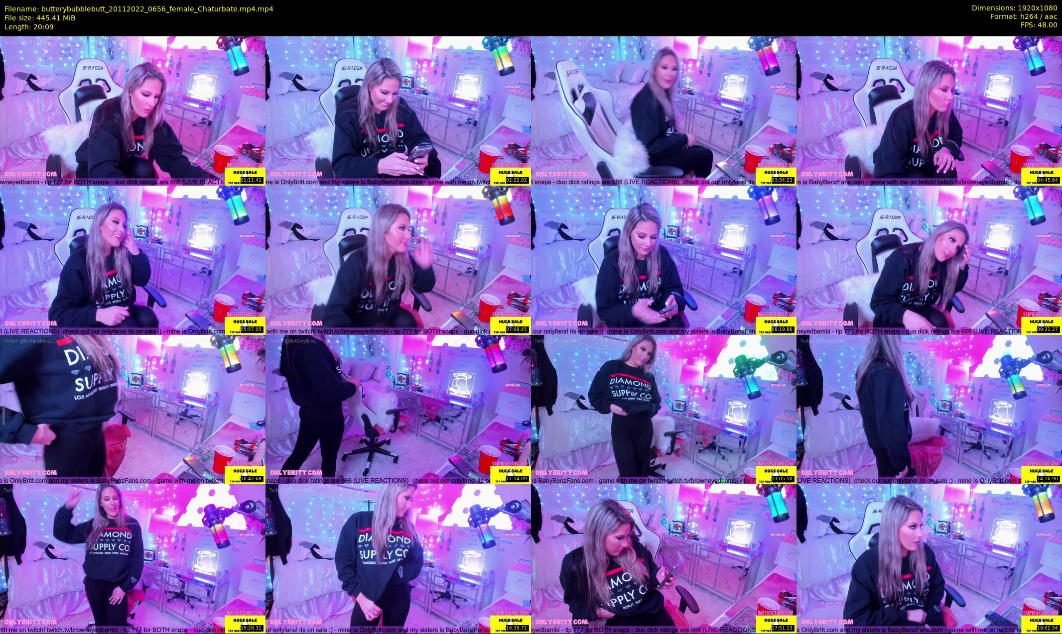 butterybubblebutt — 21 minute Chaturbate couple cam show recording, 1080p, Nov 20, 2022