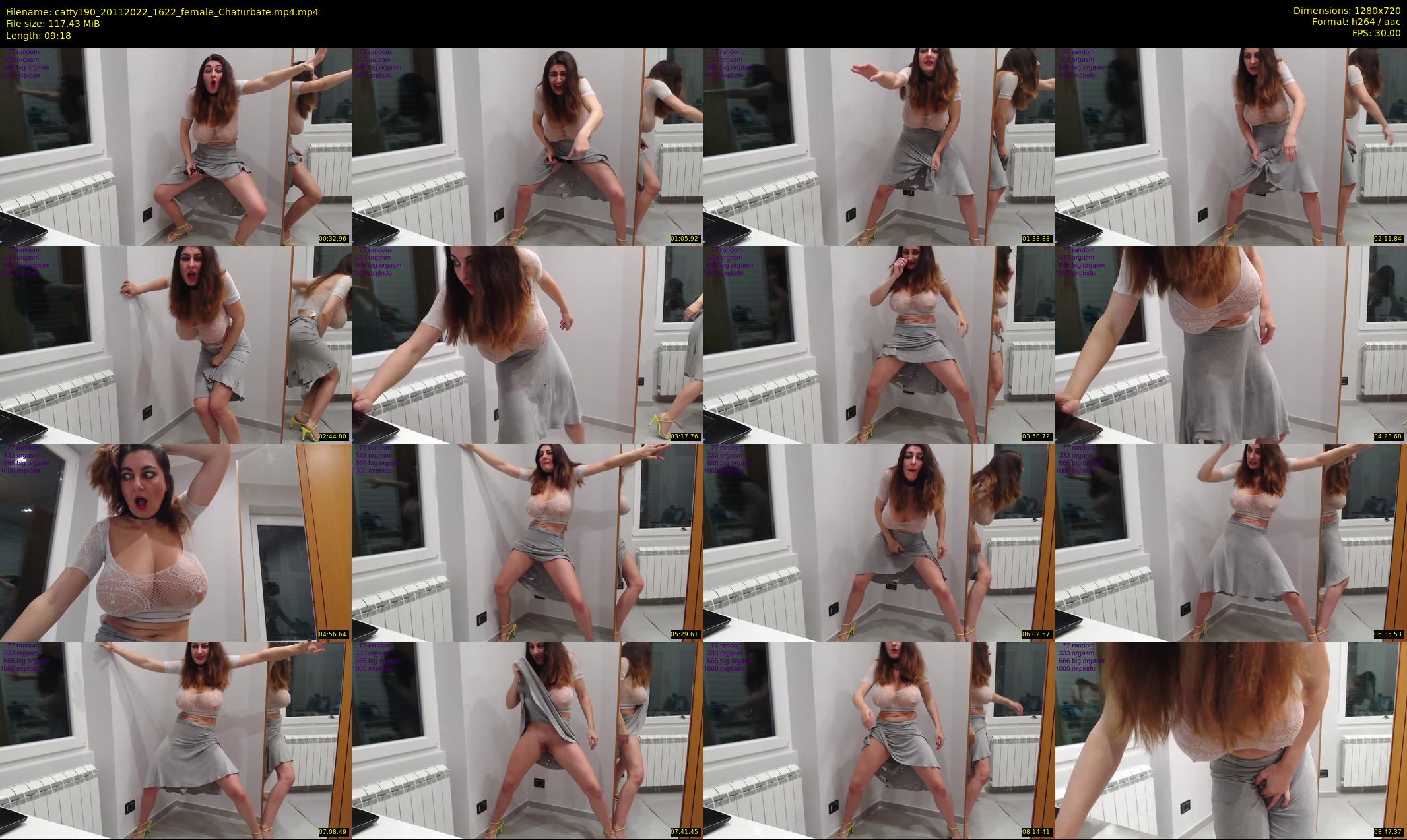 catty190 — 10 minute Chaturbate female cam show recording, 720p, Nov 20, 2022